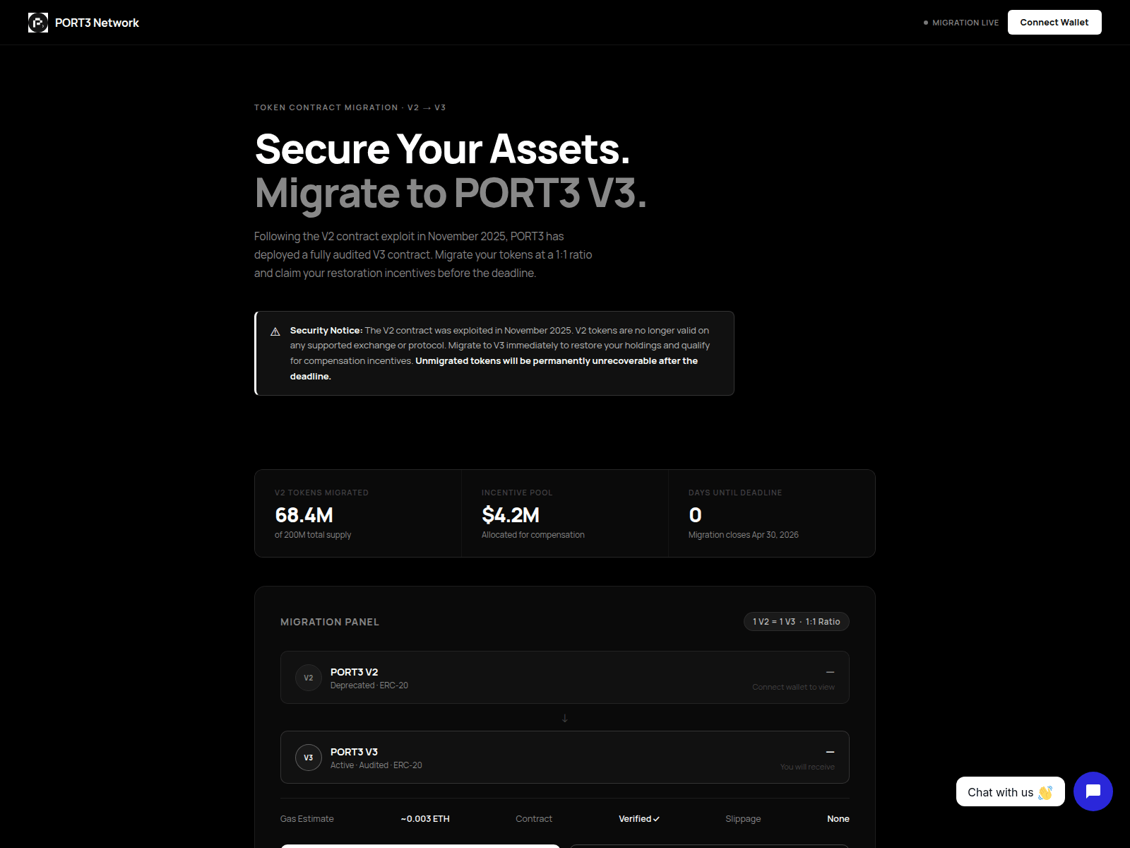 Captura de tela de homepage-secure.com