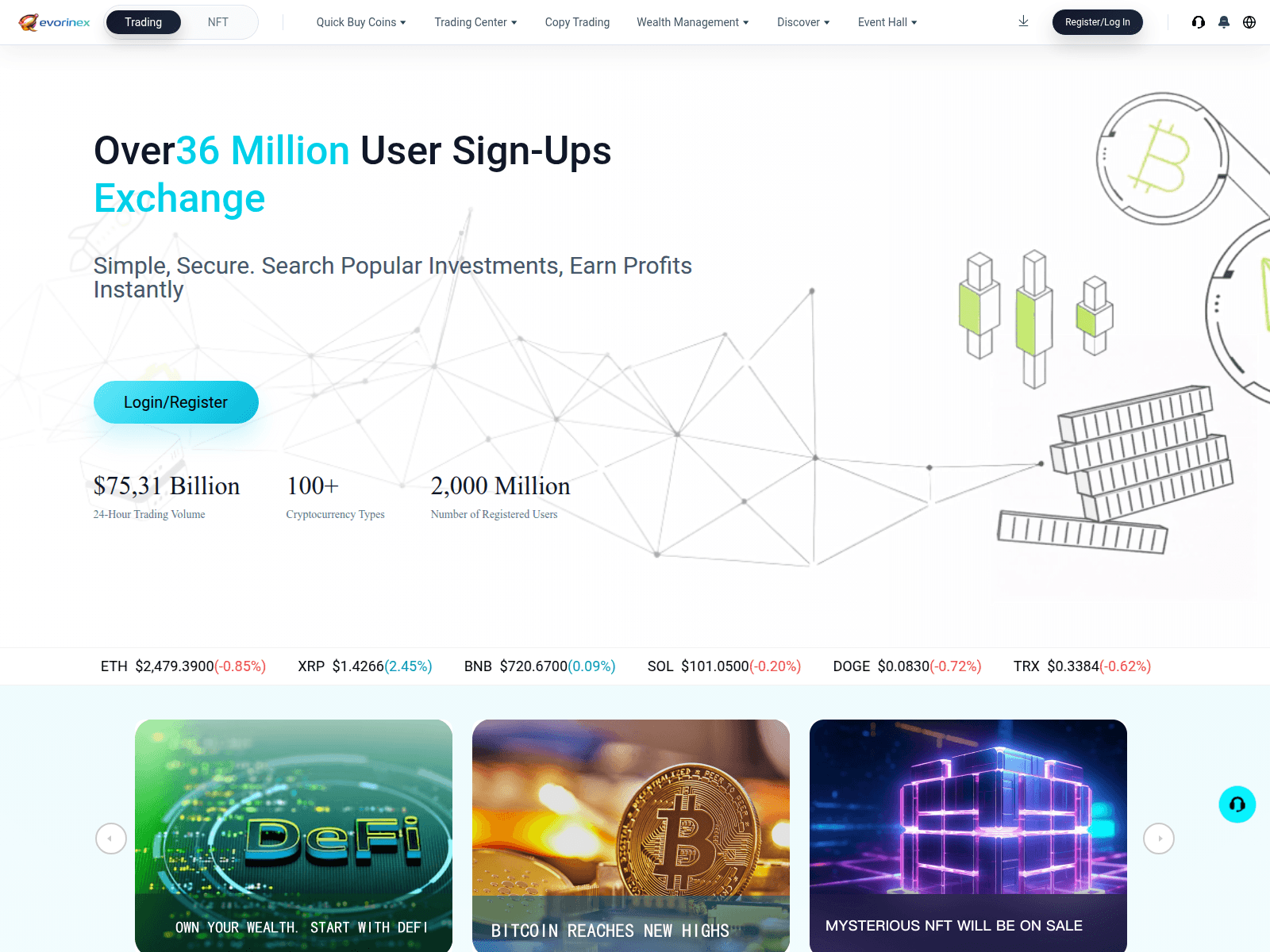 Screenshot of qevoblock.com