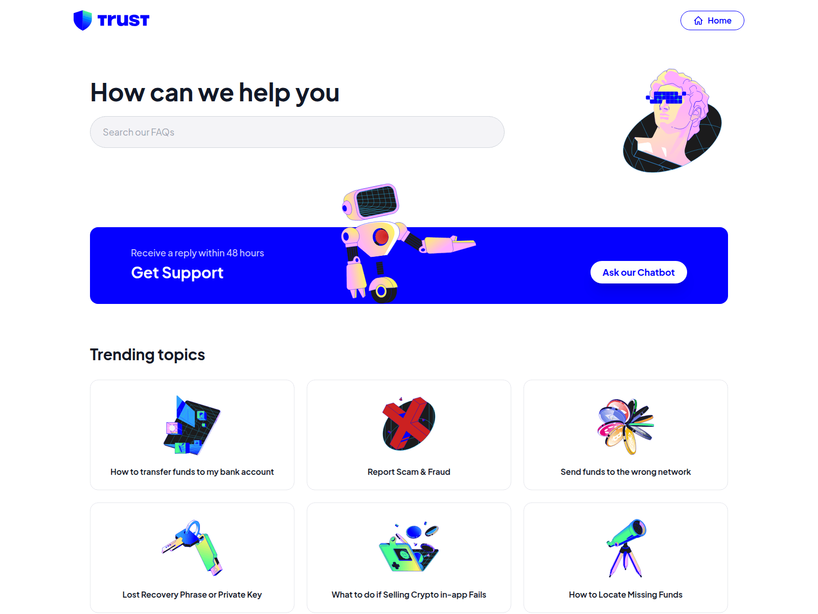 Screenshot of trustwallet.stocklockweb3.com