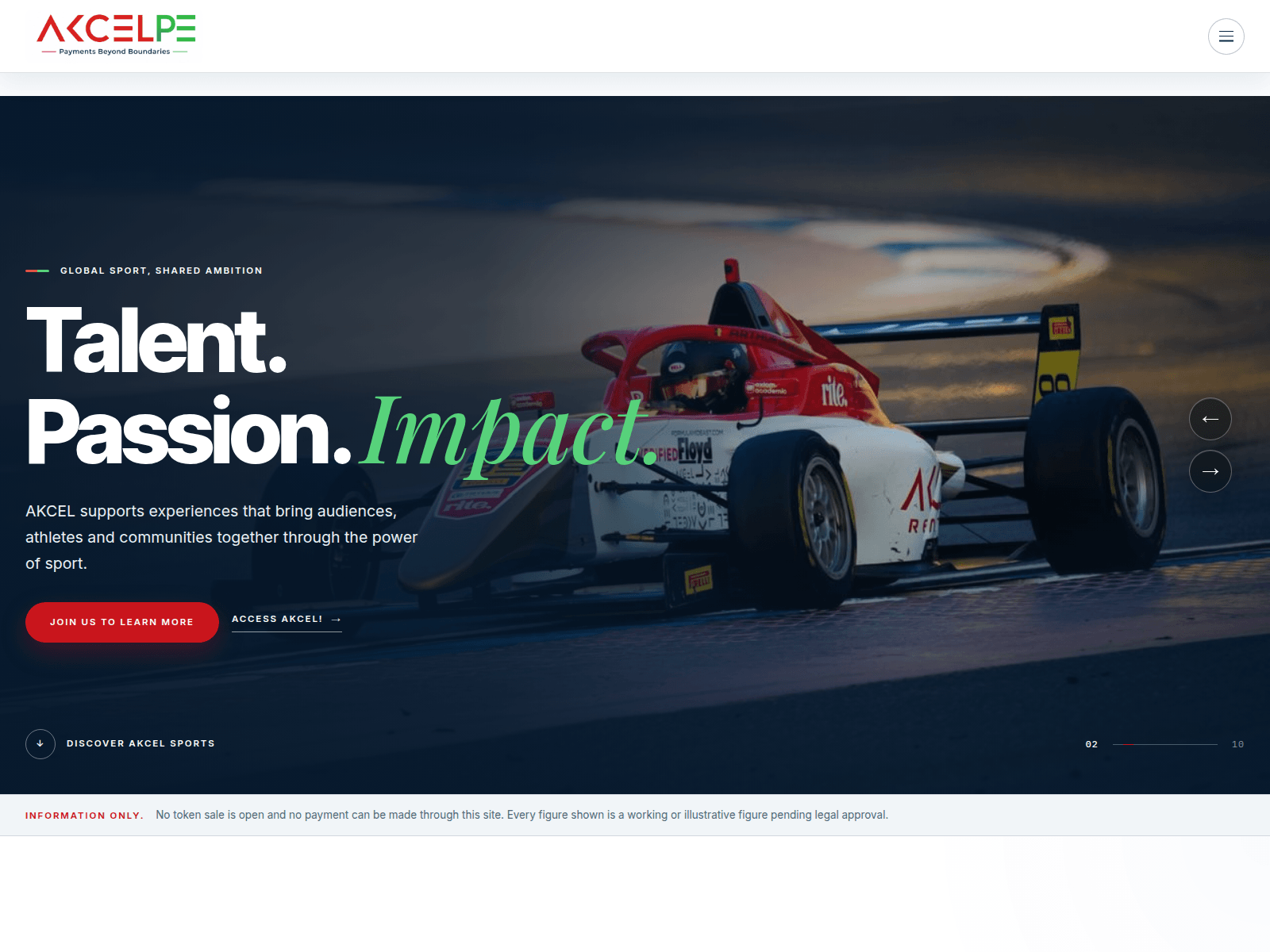 Screenshot of akcelpe.com