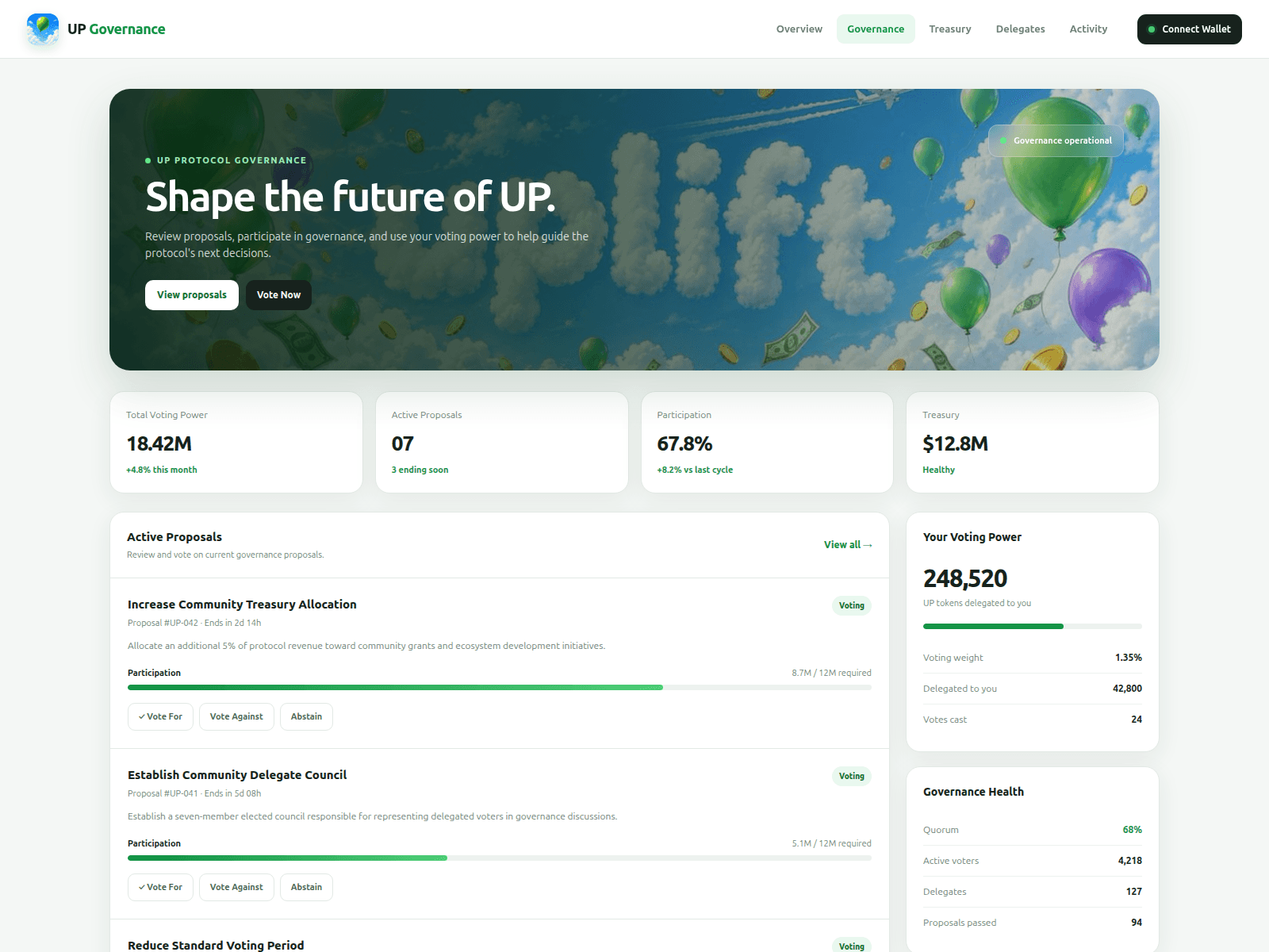 Screenshot of allocation-uplift.live