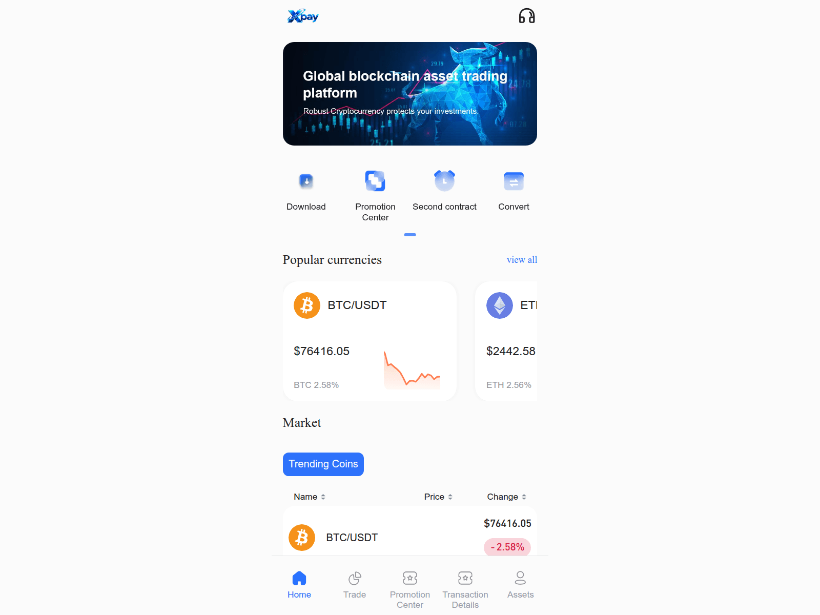 Screenshot of x-pay.cam