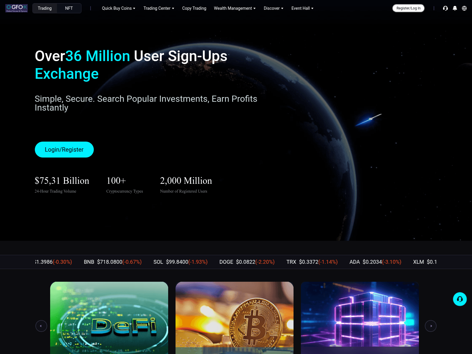Screenshot of gfo-btc.com