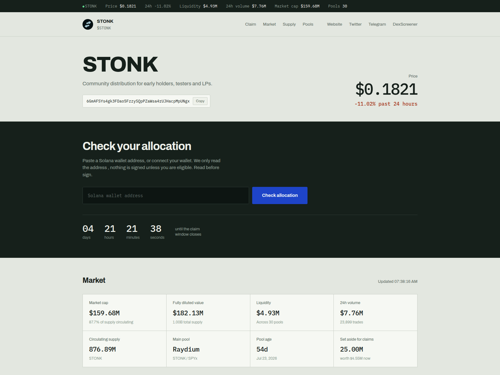 Screenshot of distribution-stonkfun.com