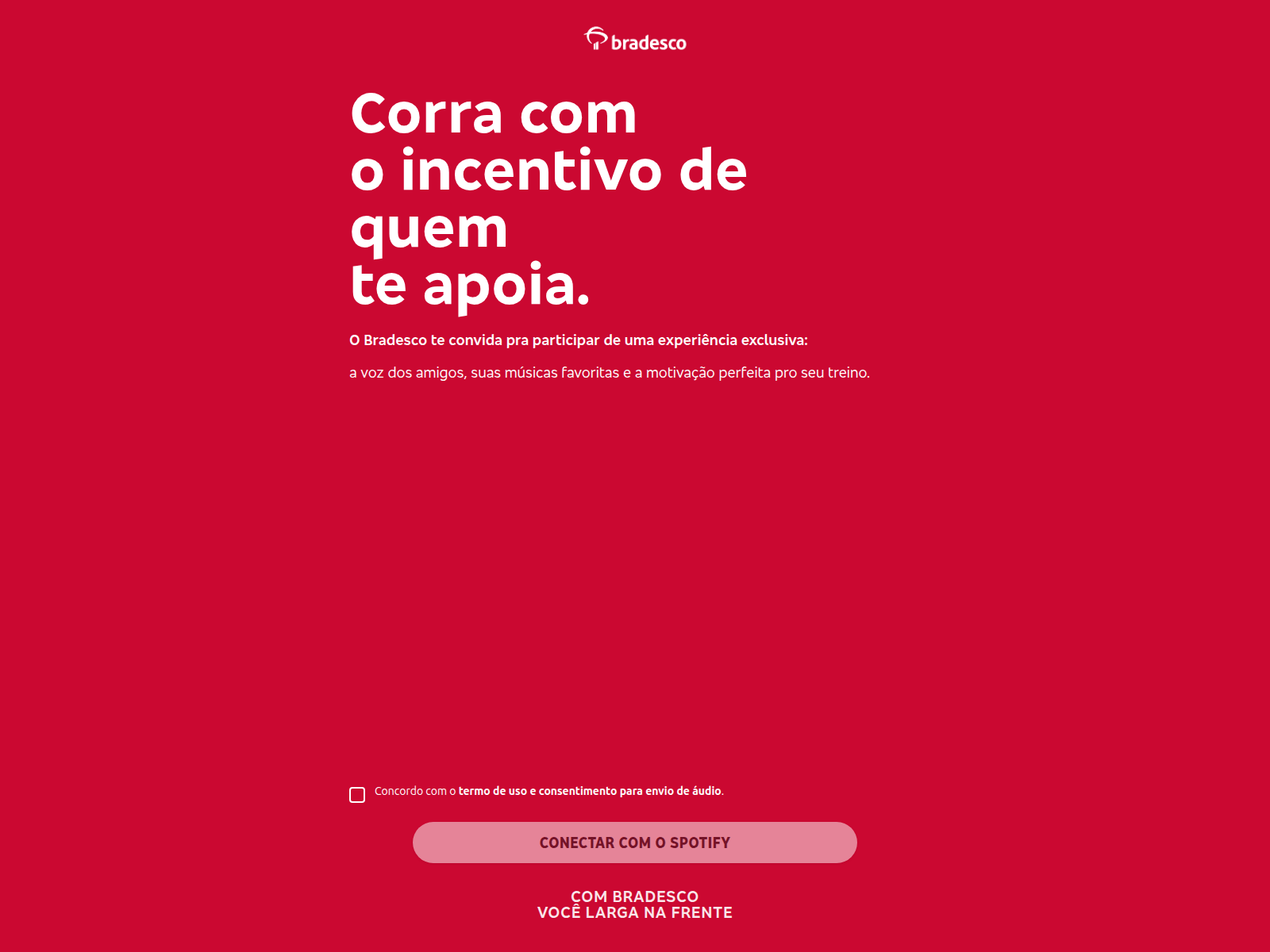 Screenshot of playlistmotivacionalbradesco.com