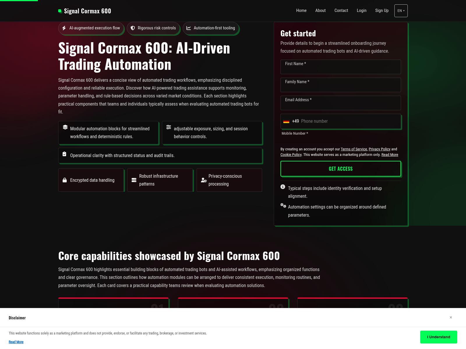Screenshot of signalcormax600.click