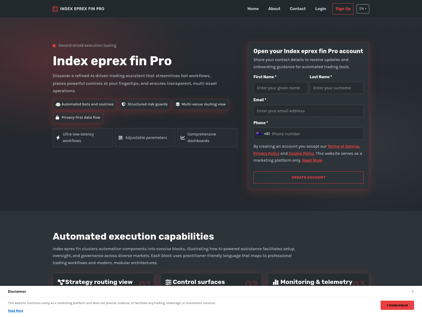 Screenshot of indexeprexfin.click