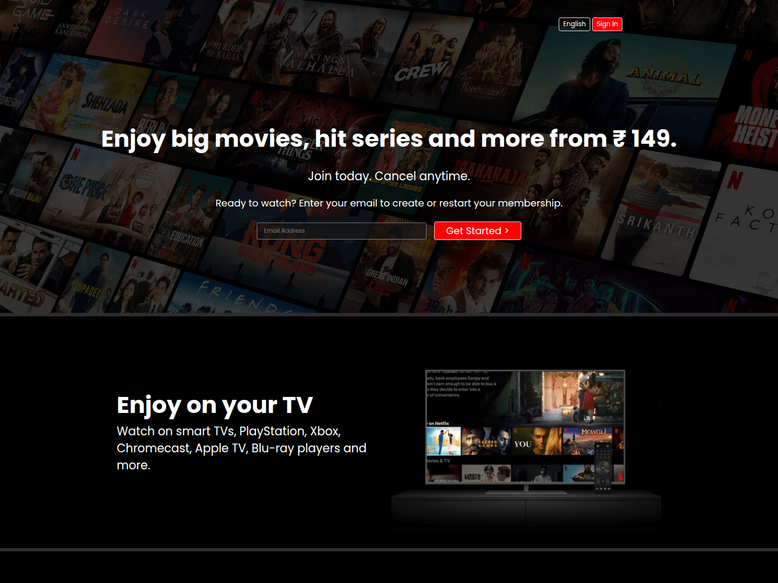 Screenshot von netflix-clone-omega-ruby.vercel.app