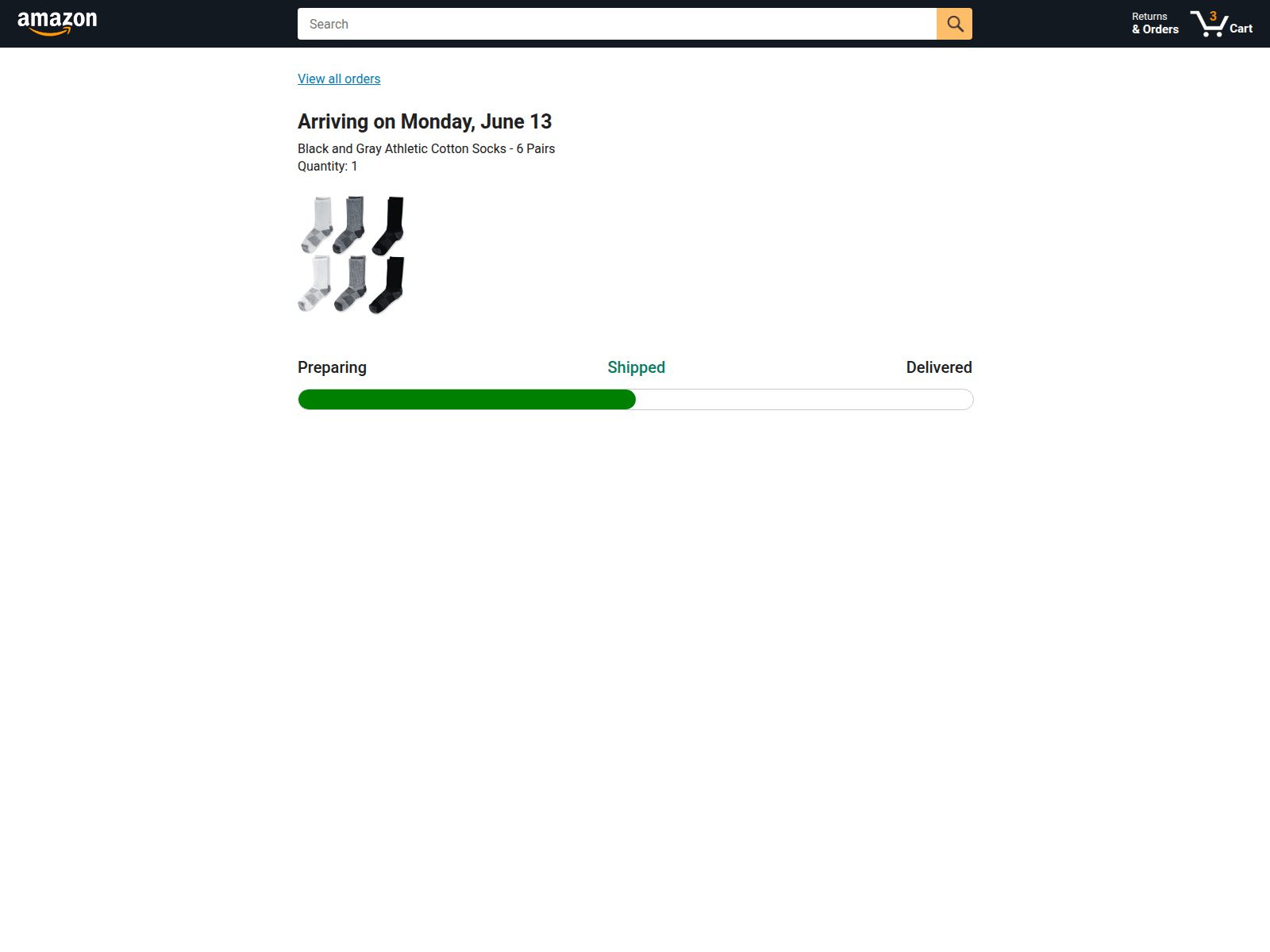 Screenshot von amazon-project-theta.vercel.app