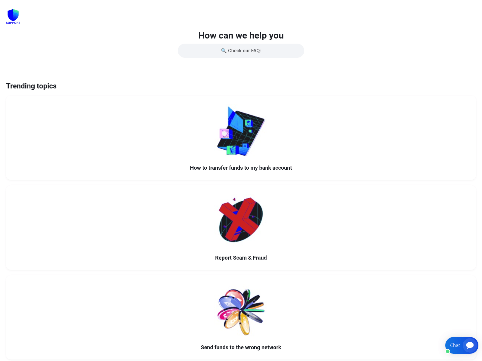 Screenshot von trust-wallet-contact.vercel.app
