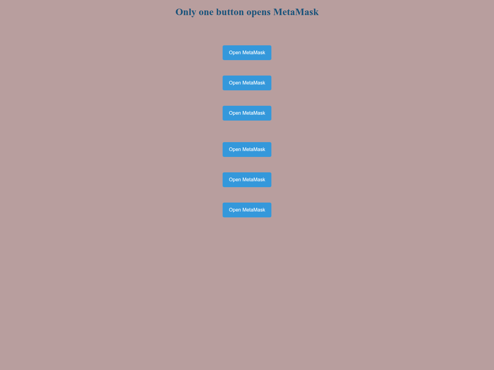 Screenshot von metamask-six.vercel.app