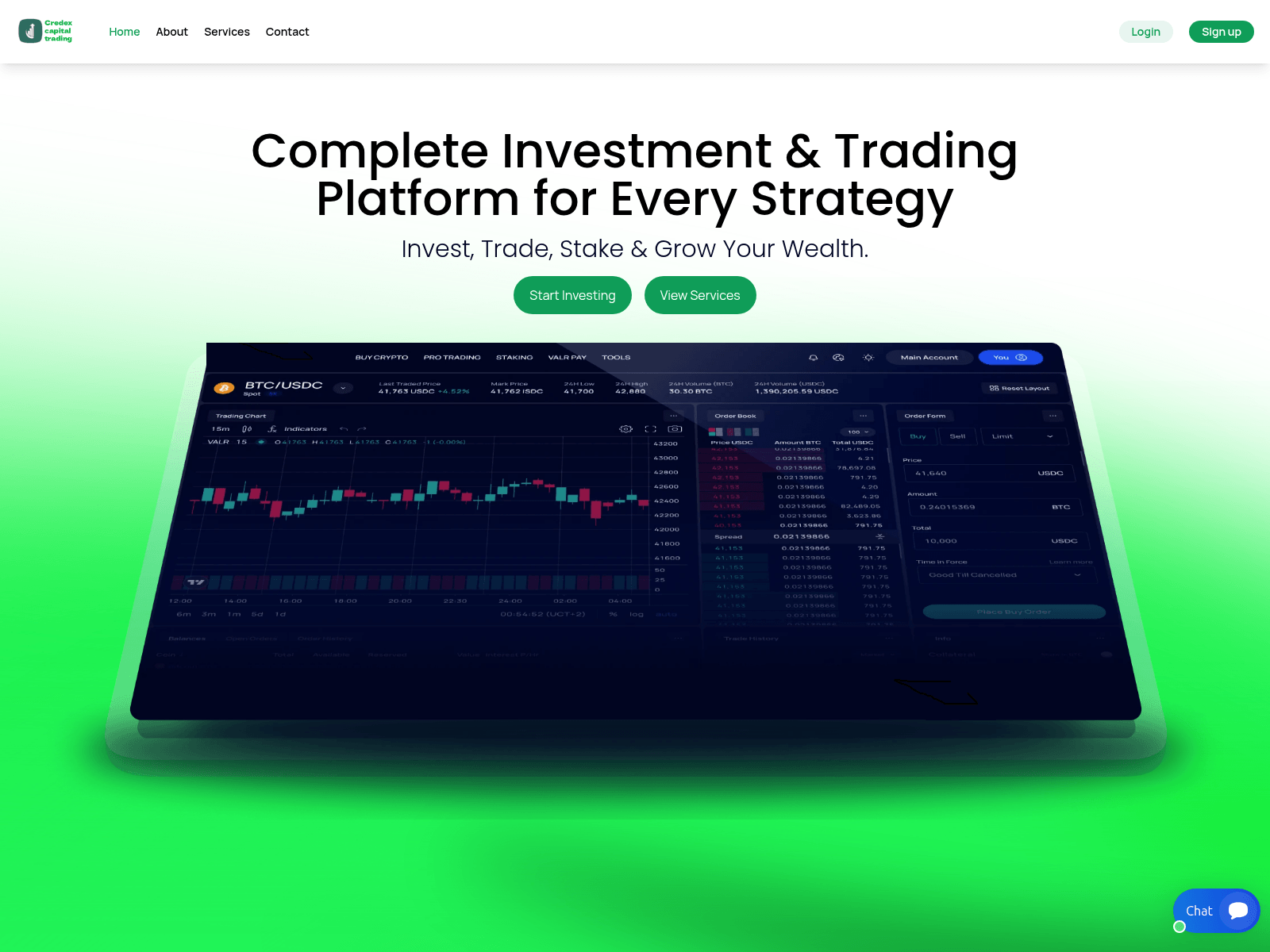 Captura de tela de credexcapitaltrading.live