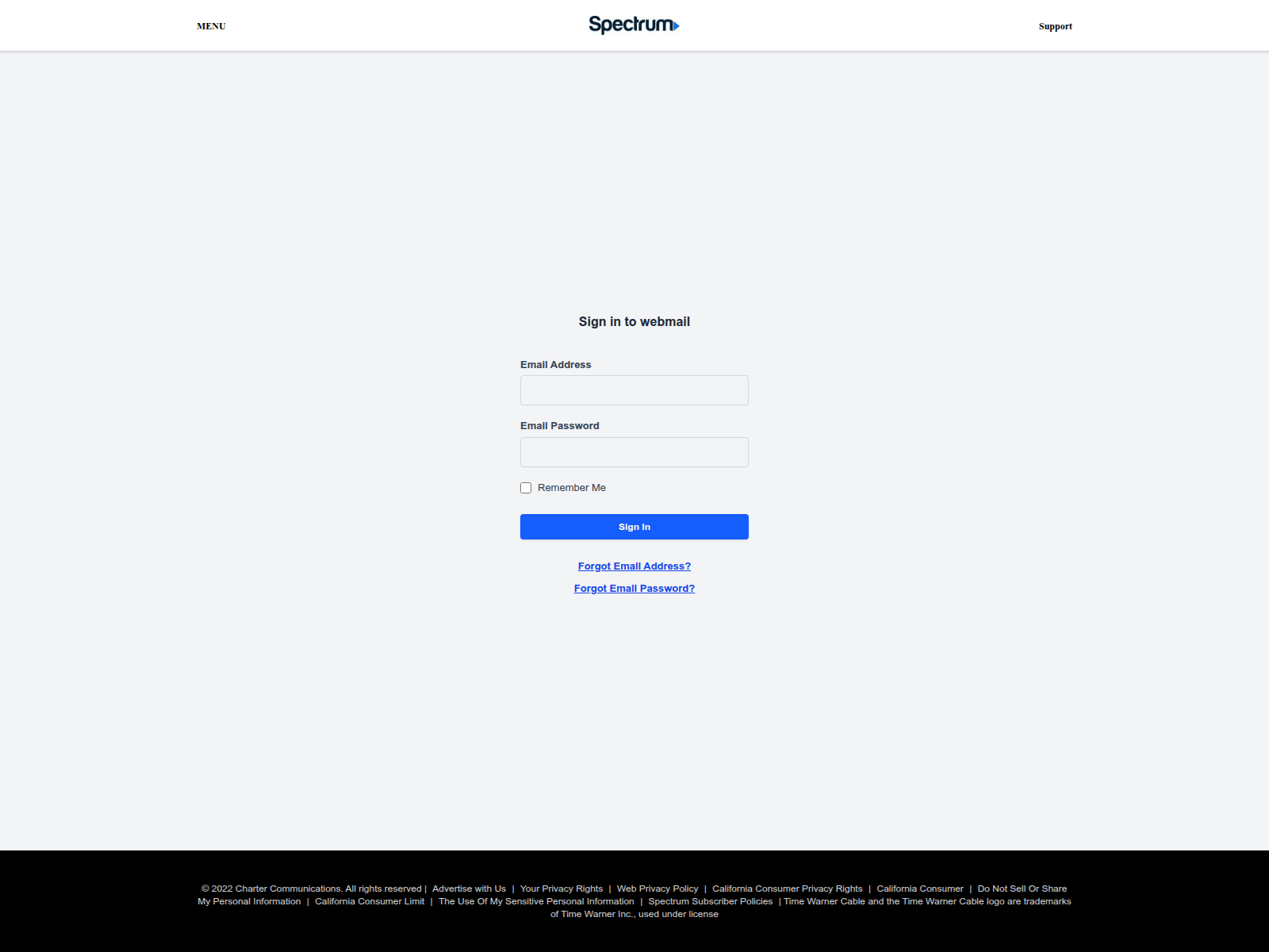 Screenshot von v0-mailspectrum.vercel.app