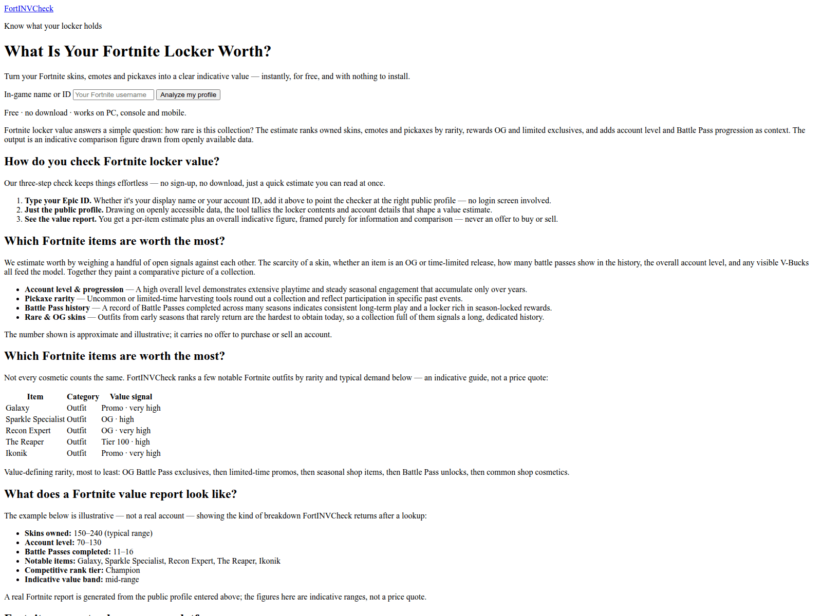 Screenshot of fortinvcheck.com