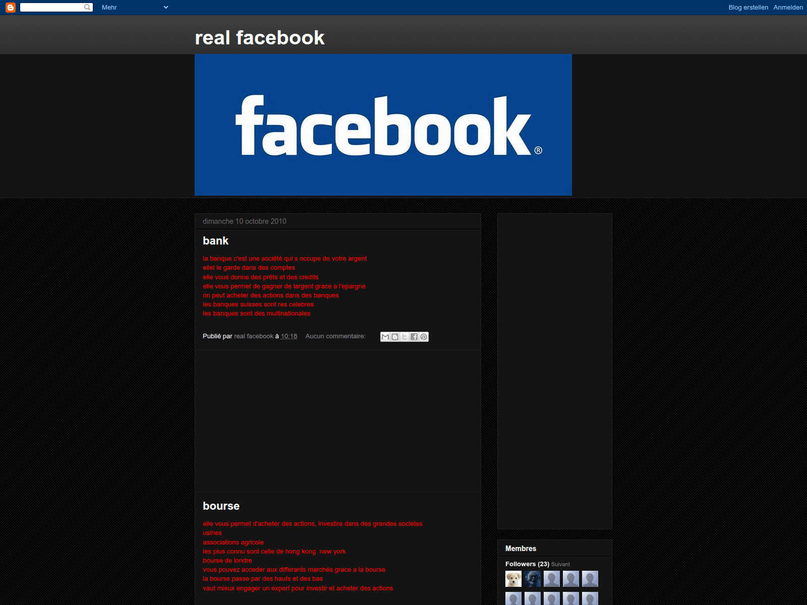 Screenshot of real-facebook.blogspot.com