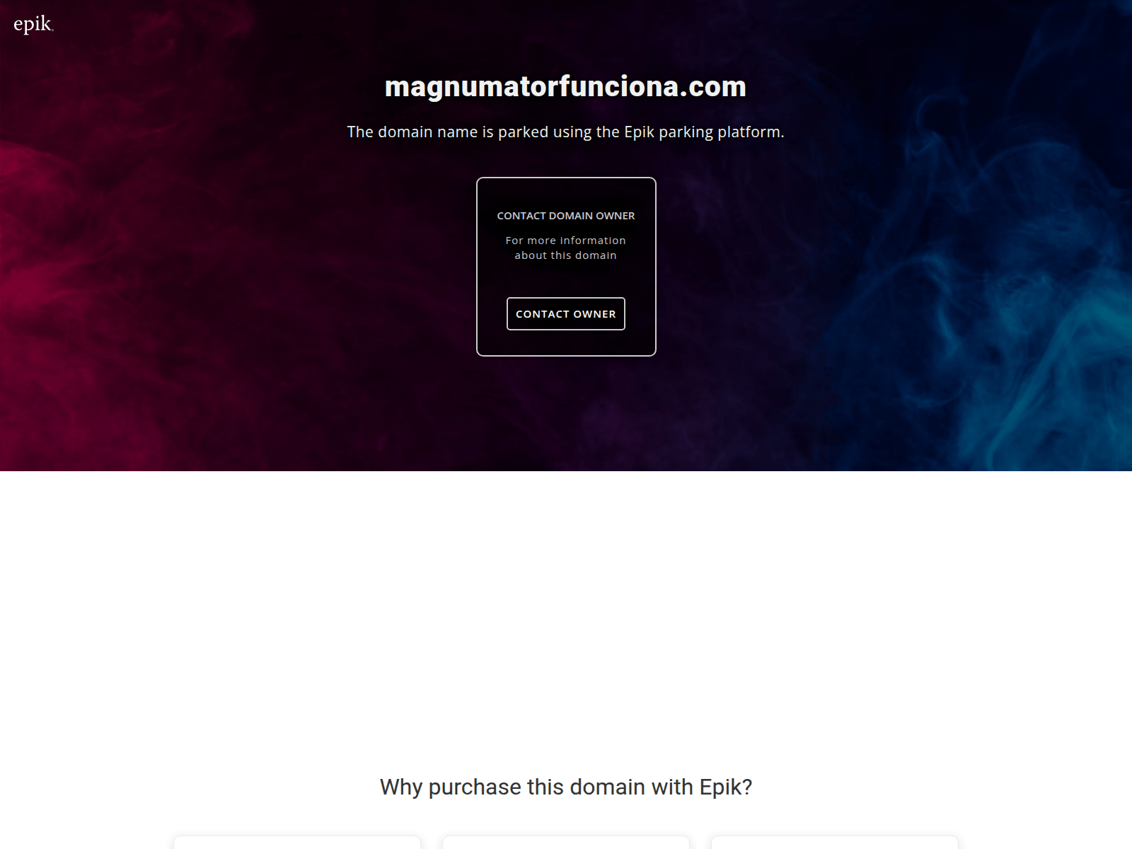 Screenshot of magnumatorfunciona.com