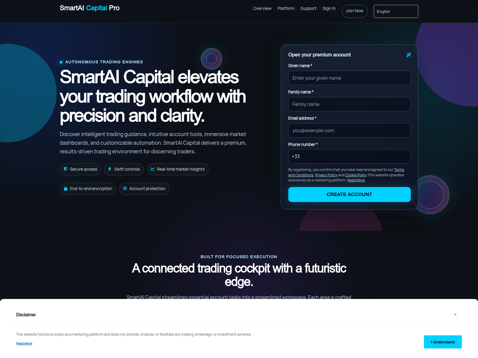 Screenshot of smartaicapital.pro