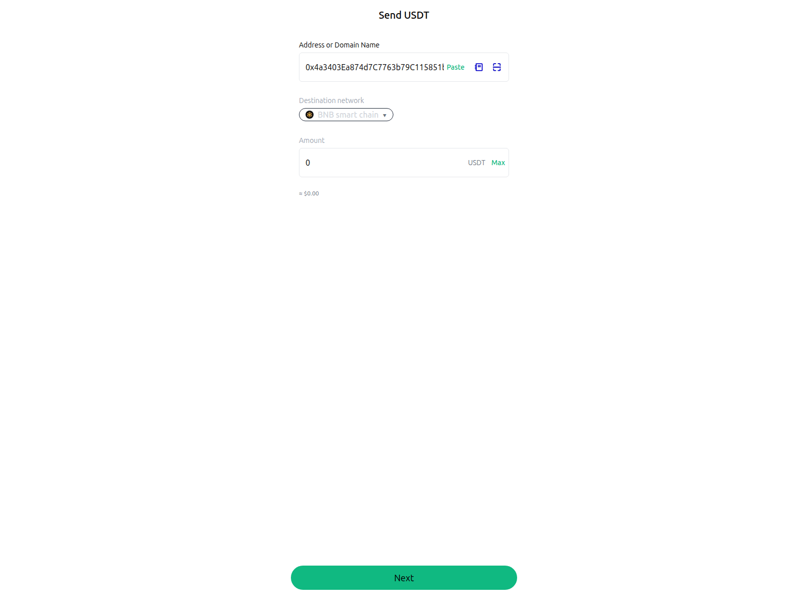 Screenshot von main-bep20-demo-scriptboss.vercel.app