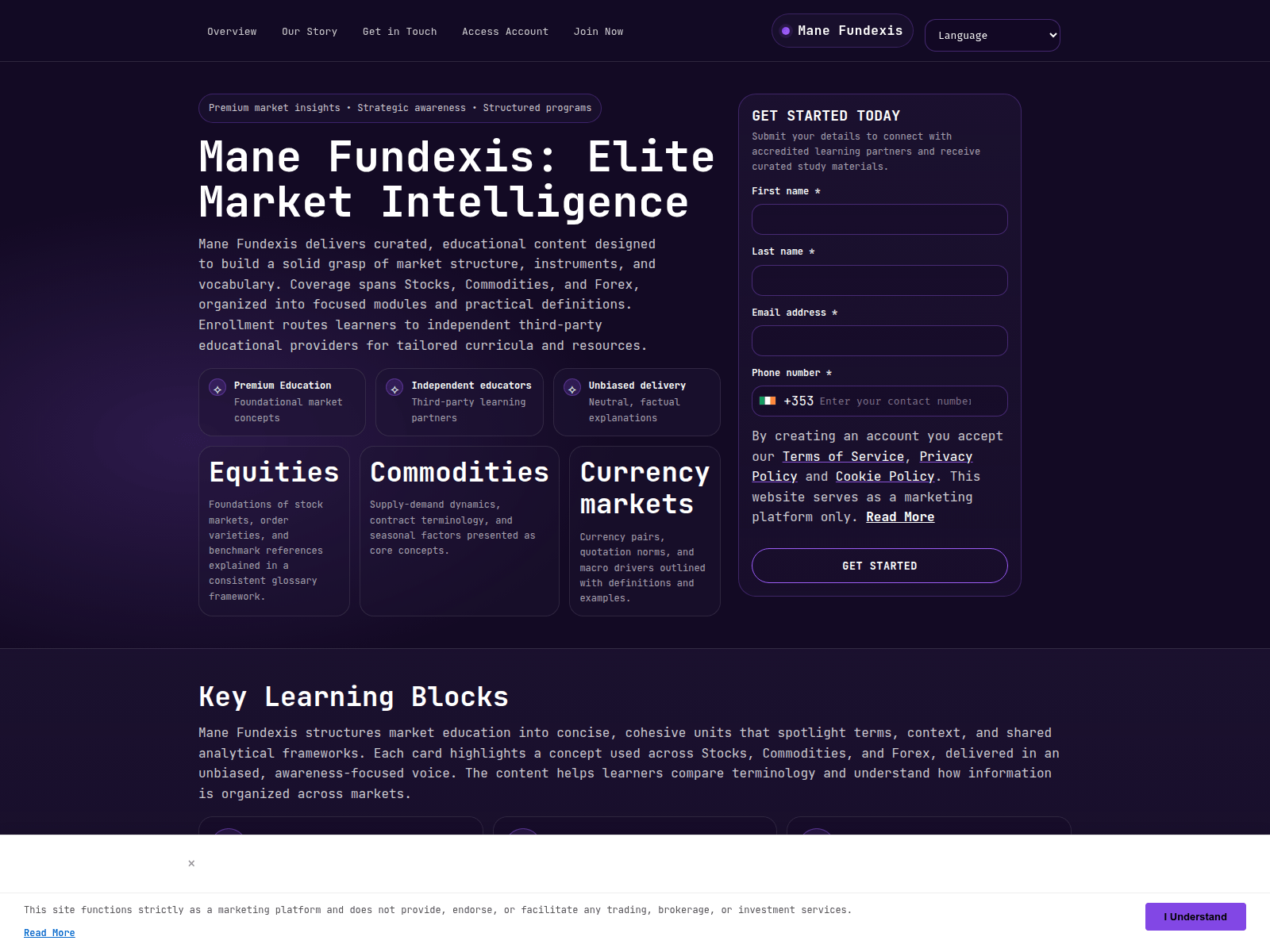 Screenshot of mane-fundexis-engine.com
