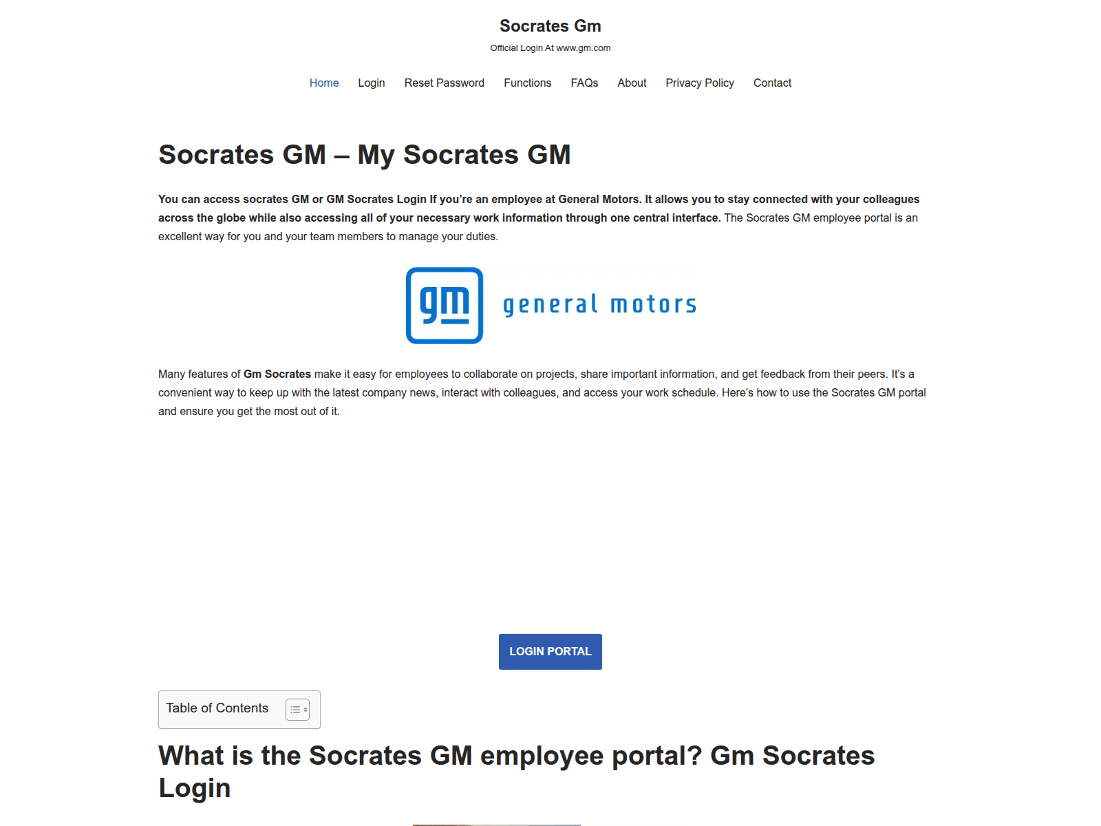Screenshot of socrates-gm.com