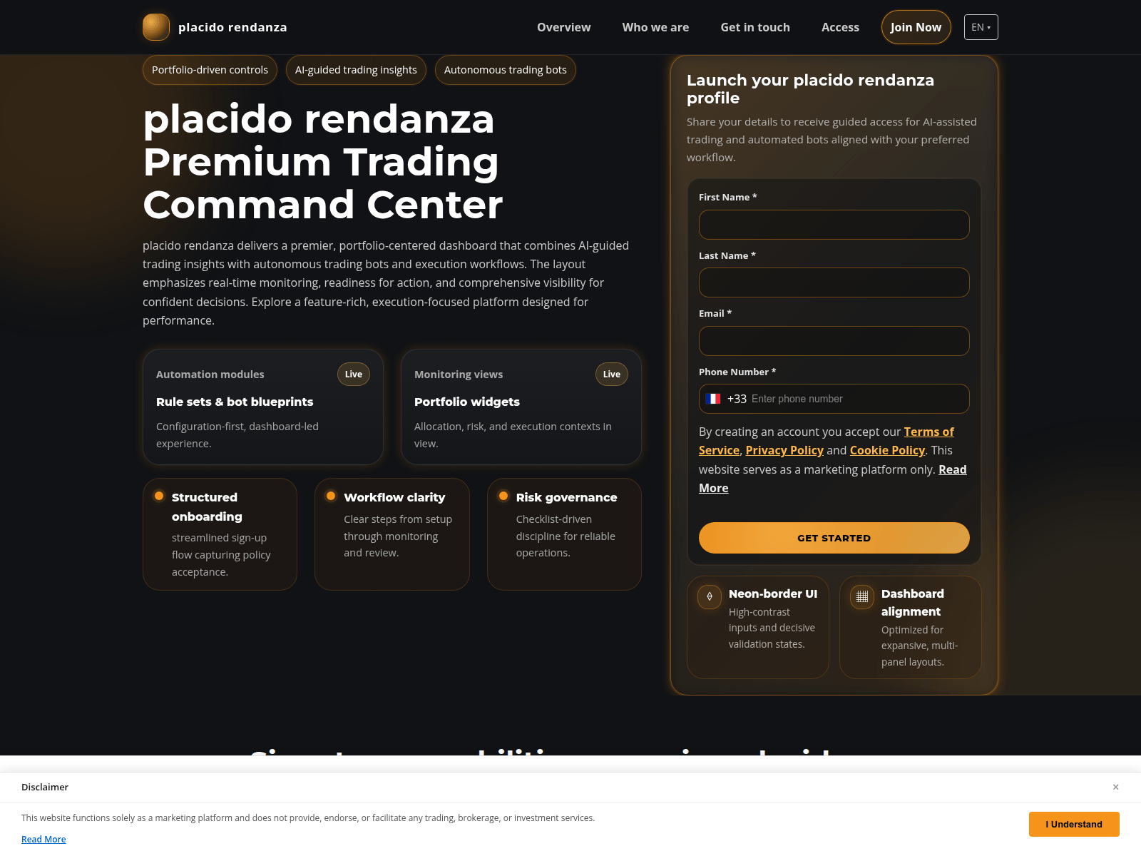 Screenshot of placidorendanza.click