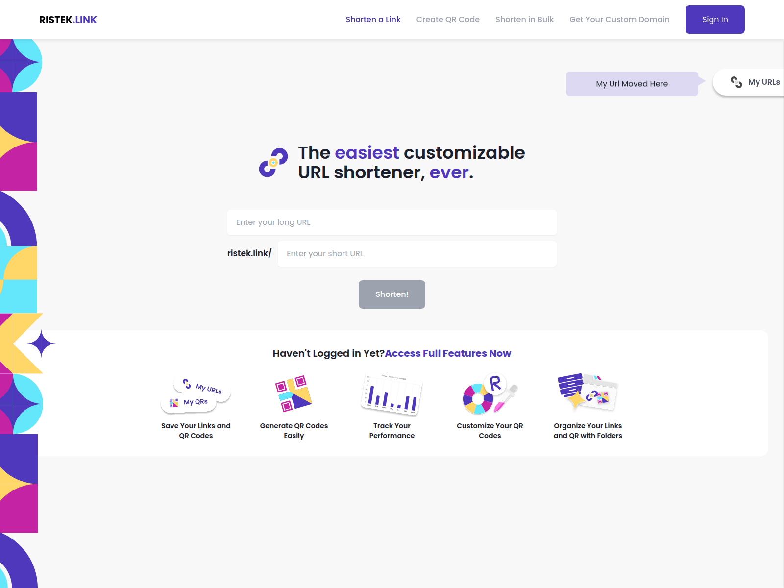 Screenshot of ristek.link