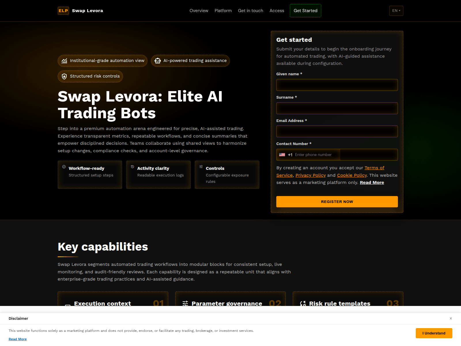 Screenshot of swaplevora-opt.com