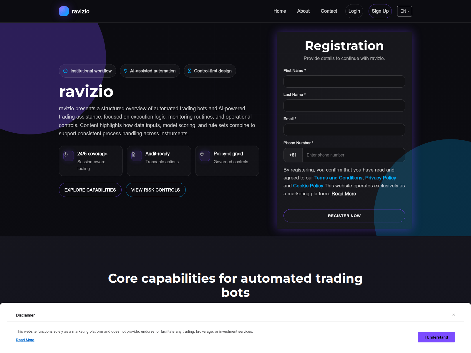 Screenshot of ravizio.shop