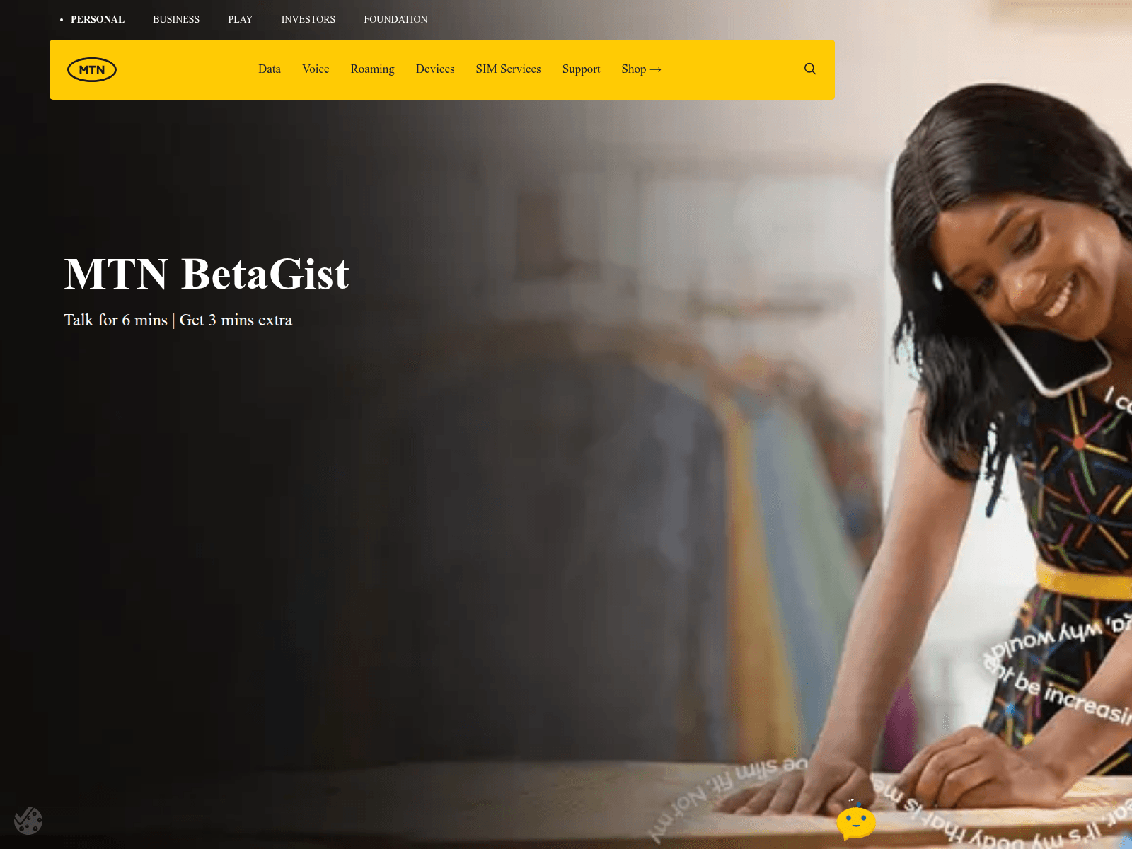 Screenshot von mtn-clone-two.vercel.app