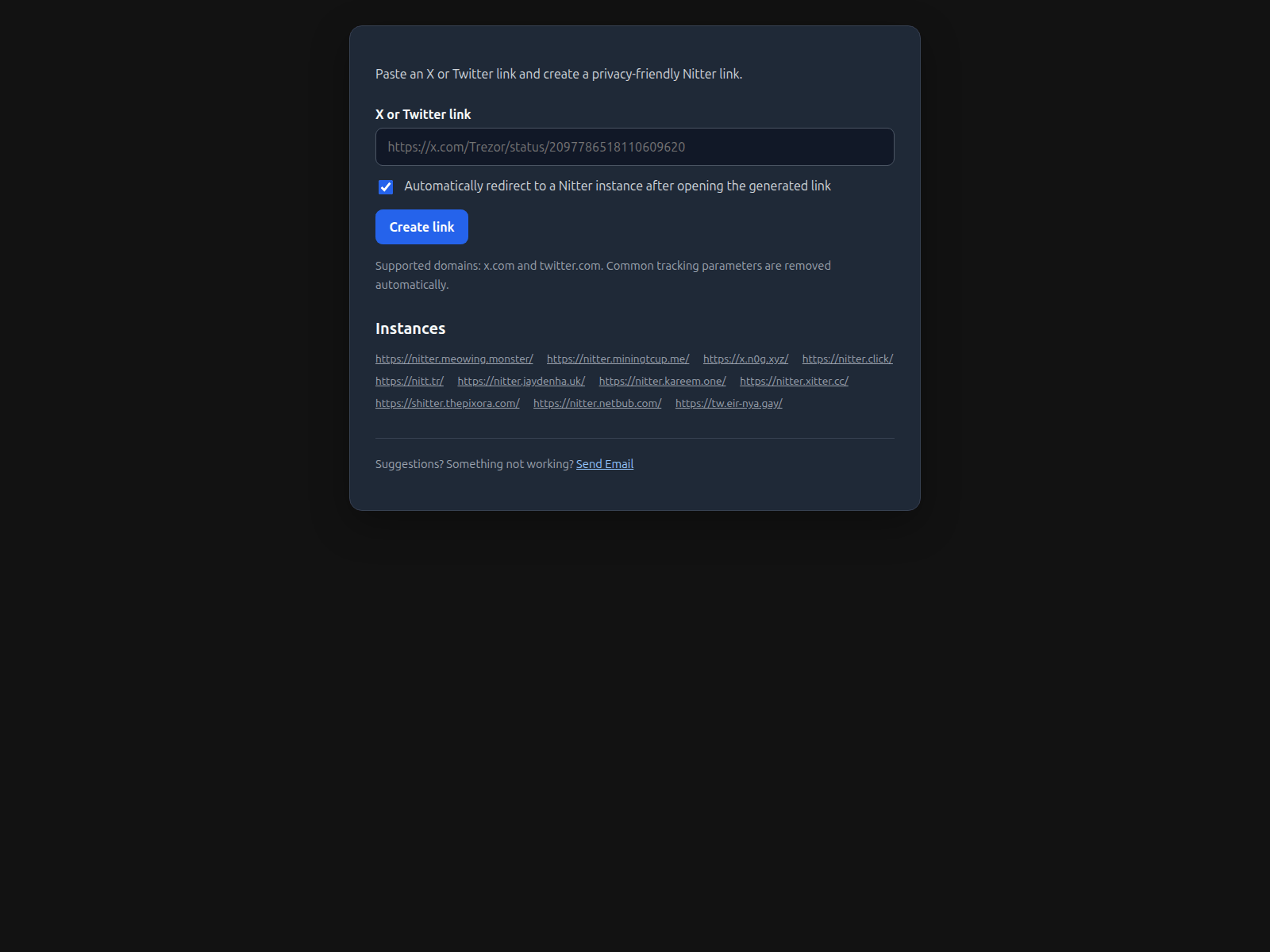 Captura de tela de xxcancel.com