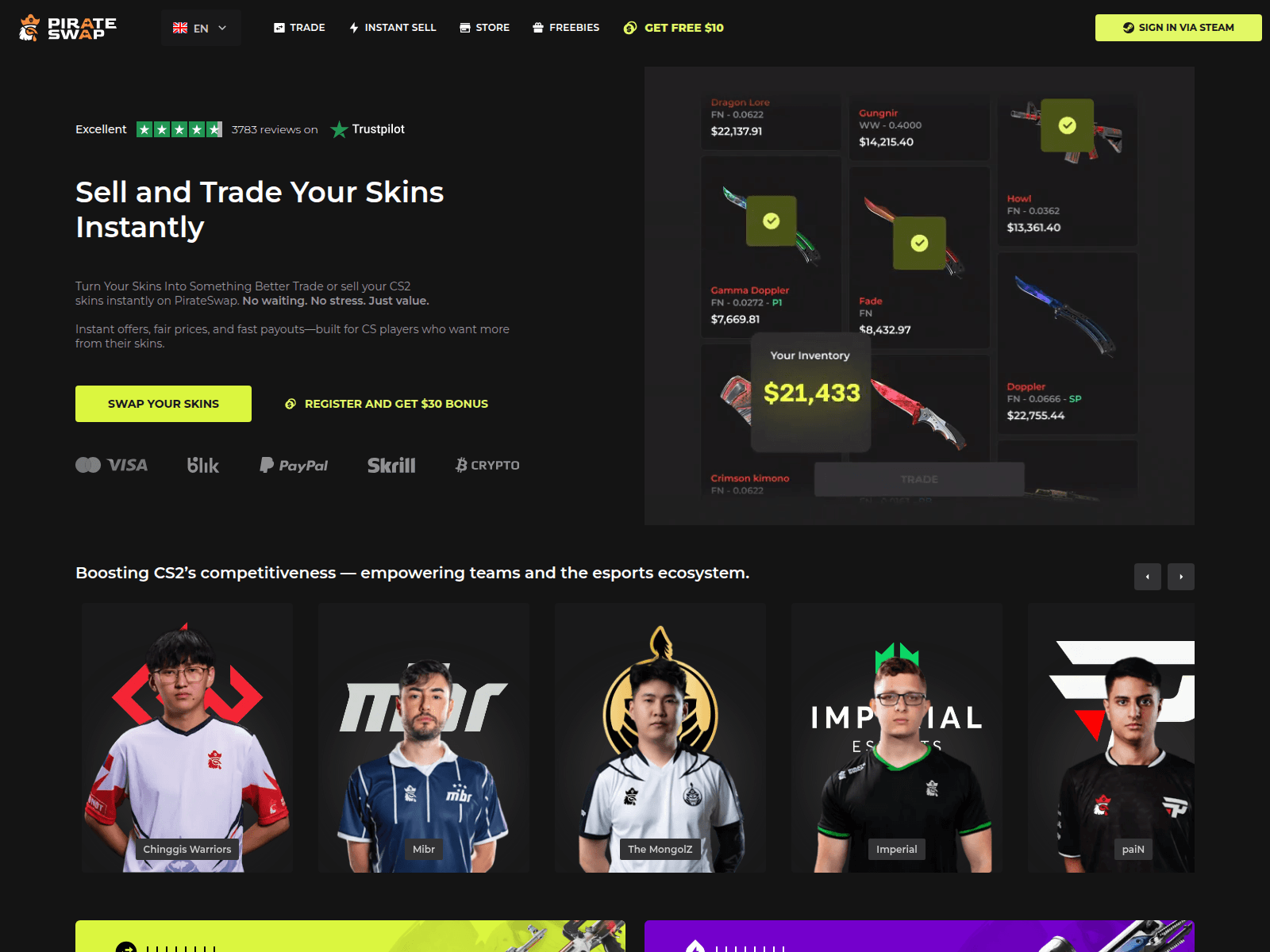 Screenshot of pirateswap.gr.com