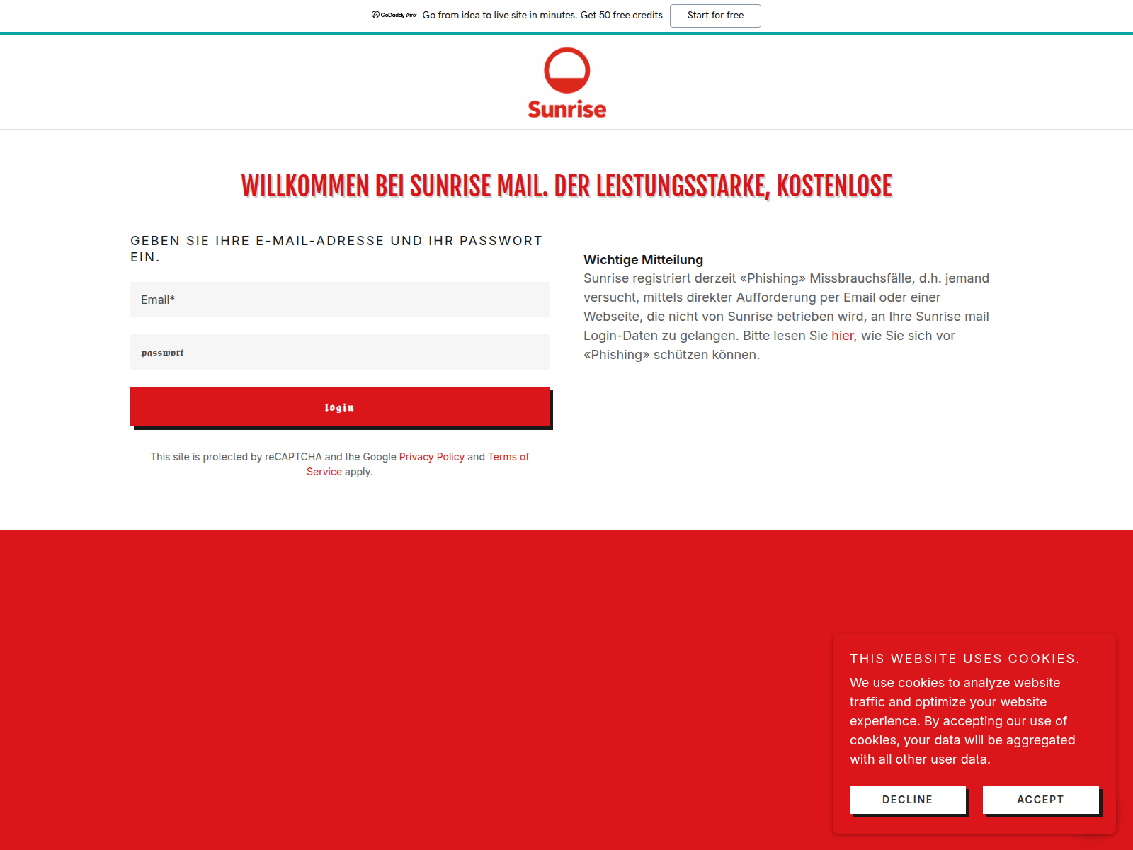 Screenshot of site-82zij9lbm.godaddysites.com