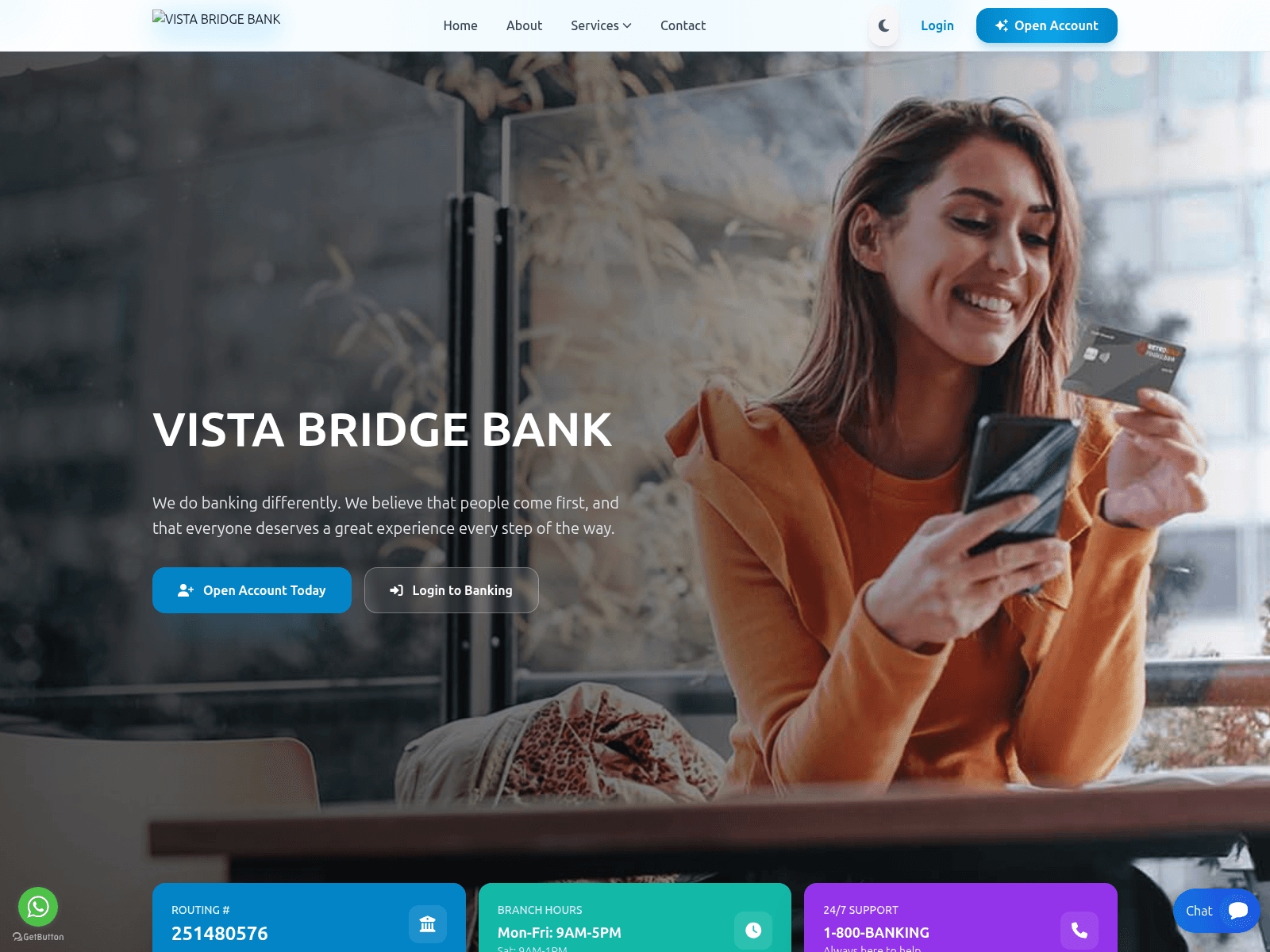 Screenshot of vistabridgeb.sbs