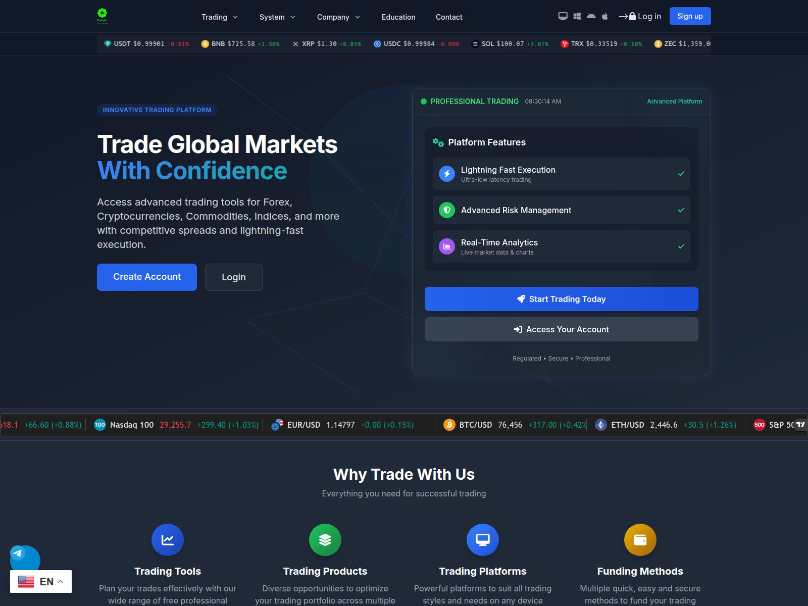 Screenshot of fluxipro.com