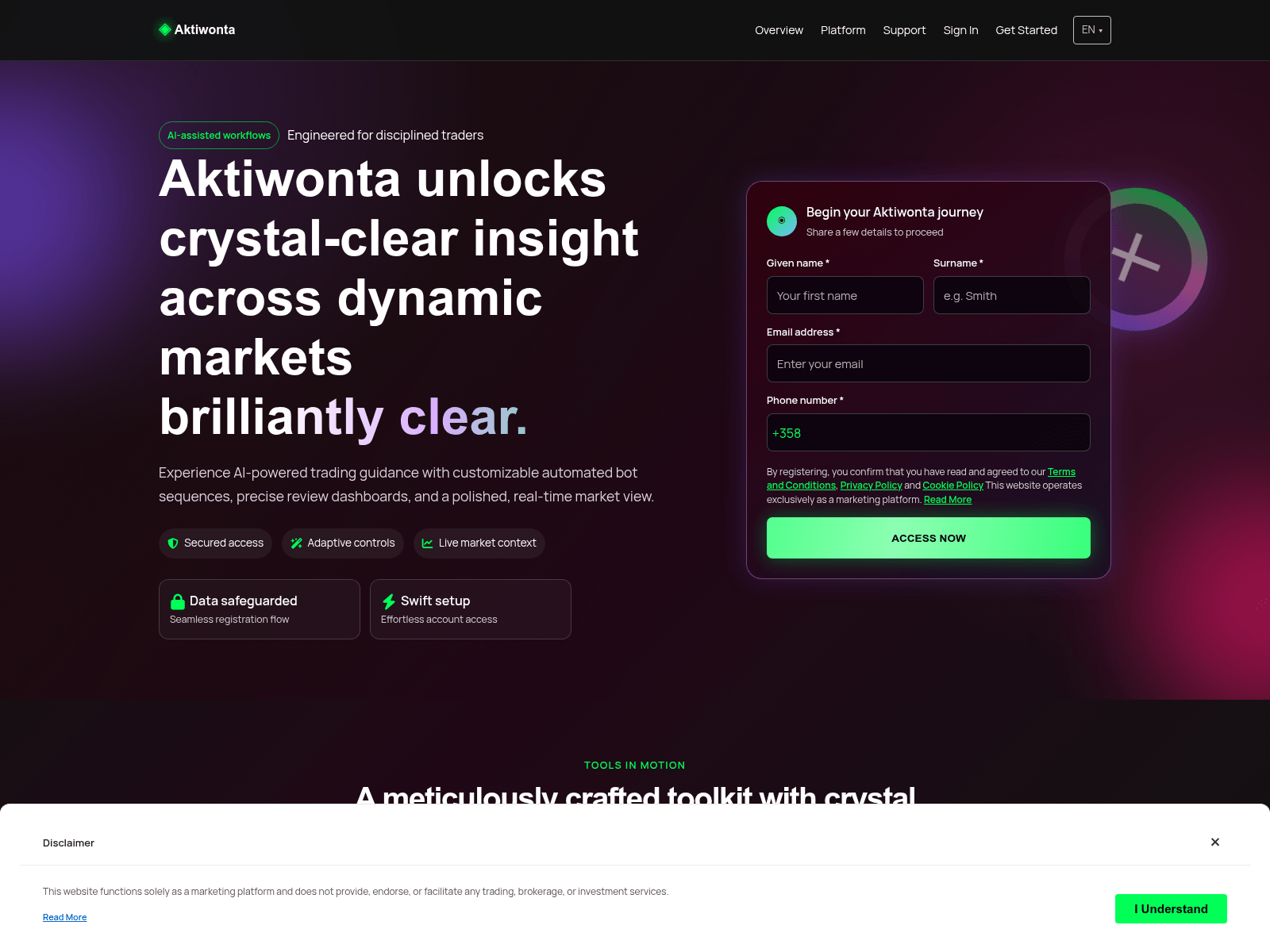 Screenshot of aktiwontapro.com