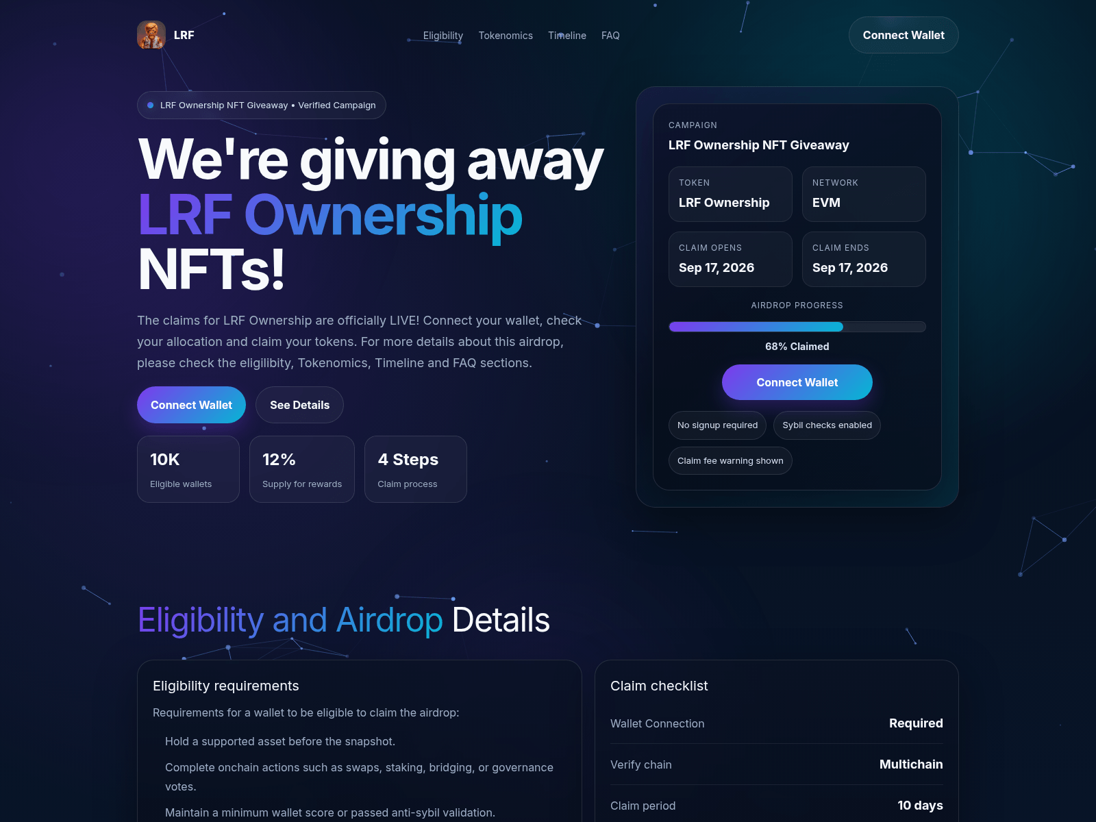 Screenshot of lrfarmy.xyz