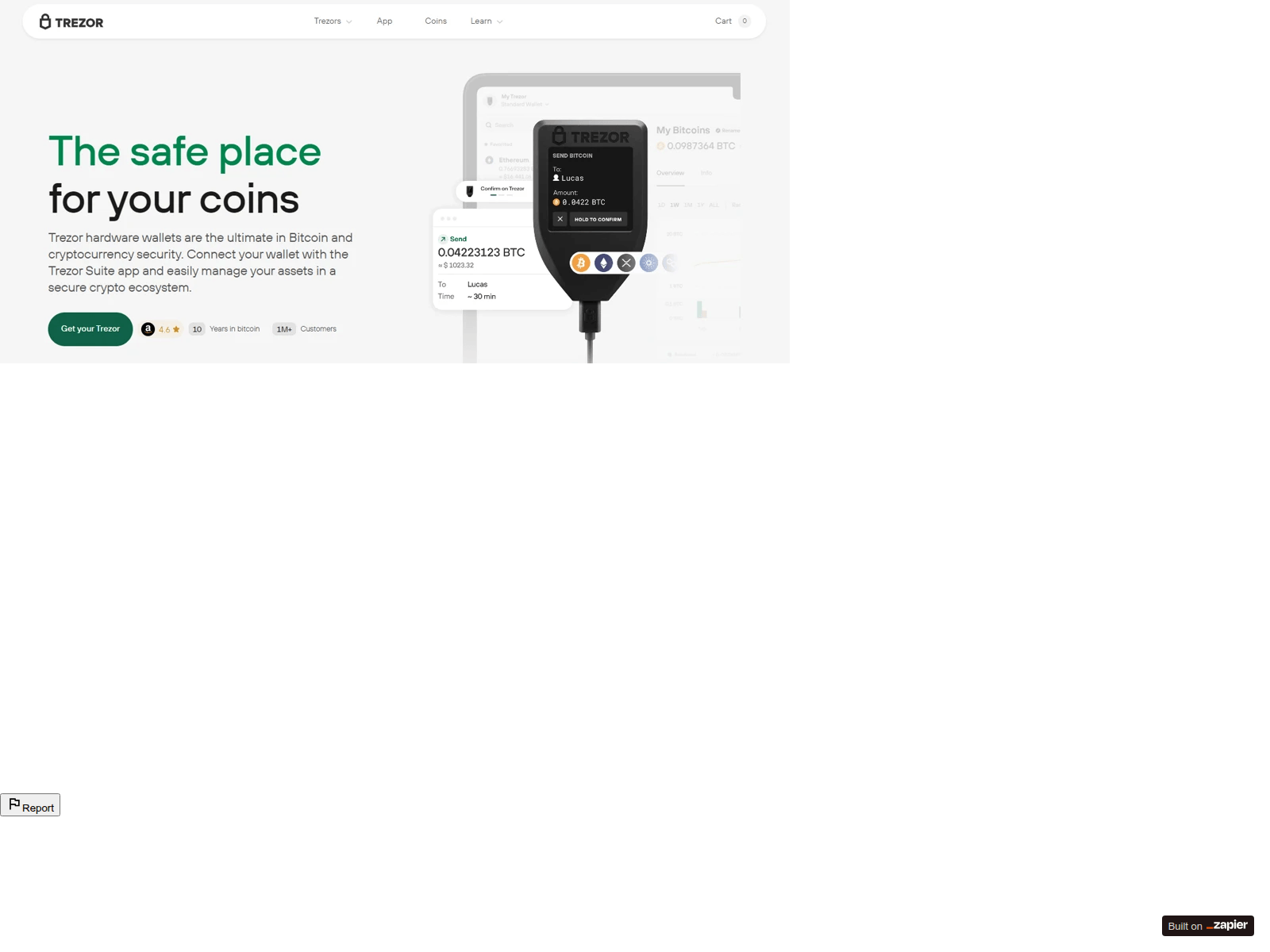 Screenshot of go-io-web.zapier.app