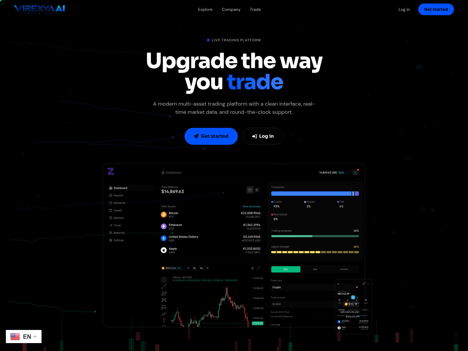 Screenshot of virexyaai.com