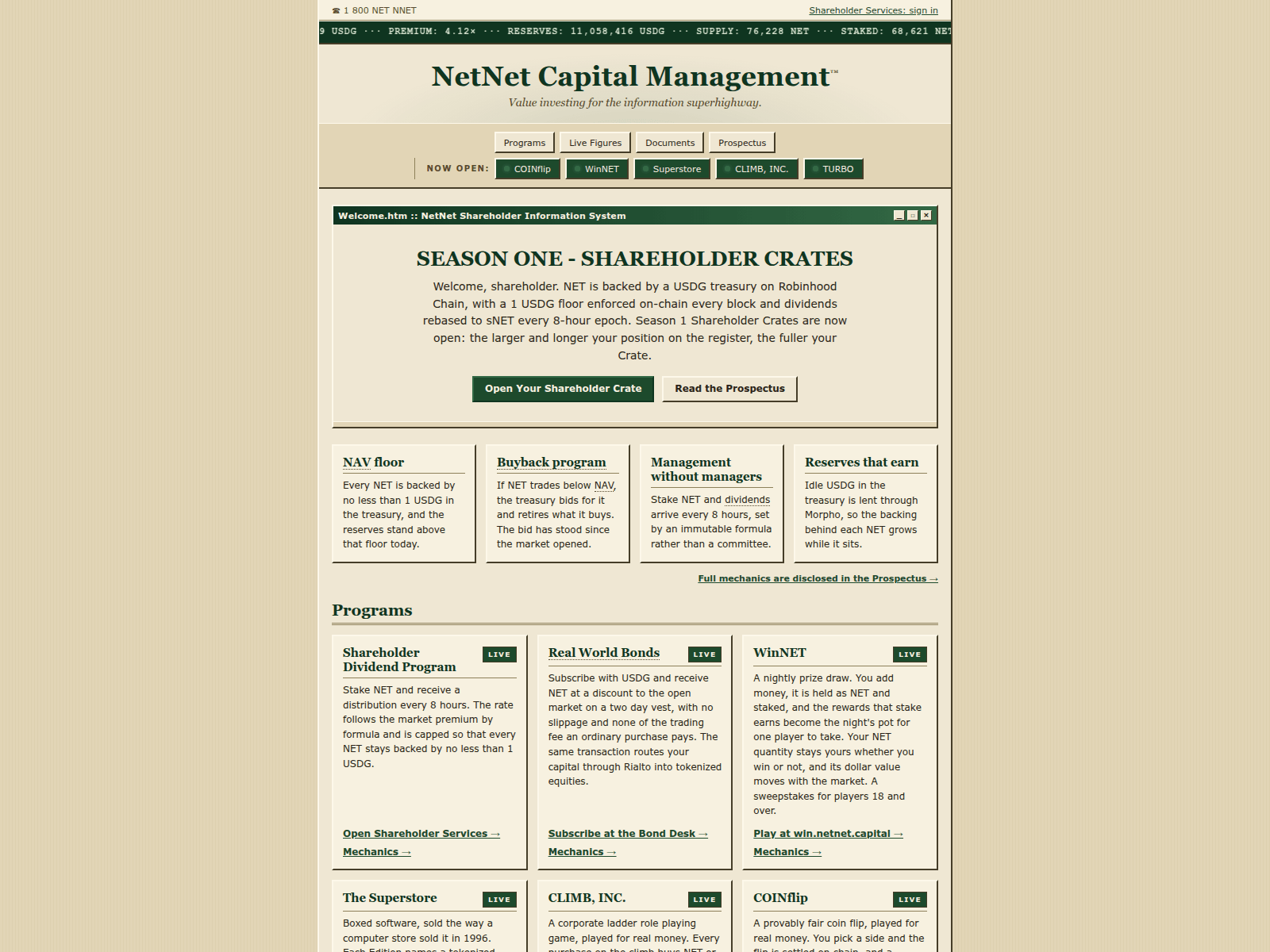 Screenshot of netnet-crates.com
