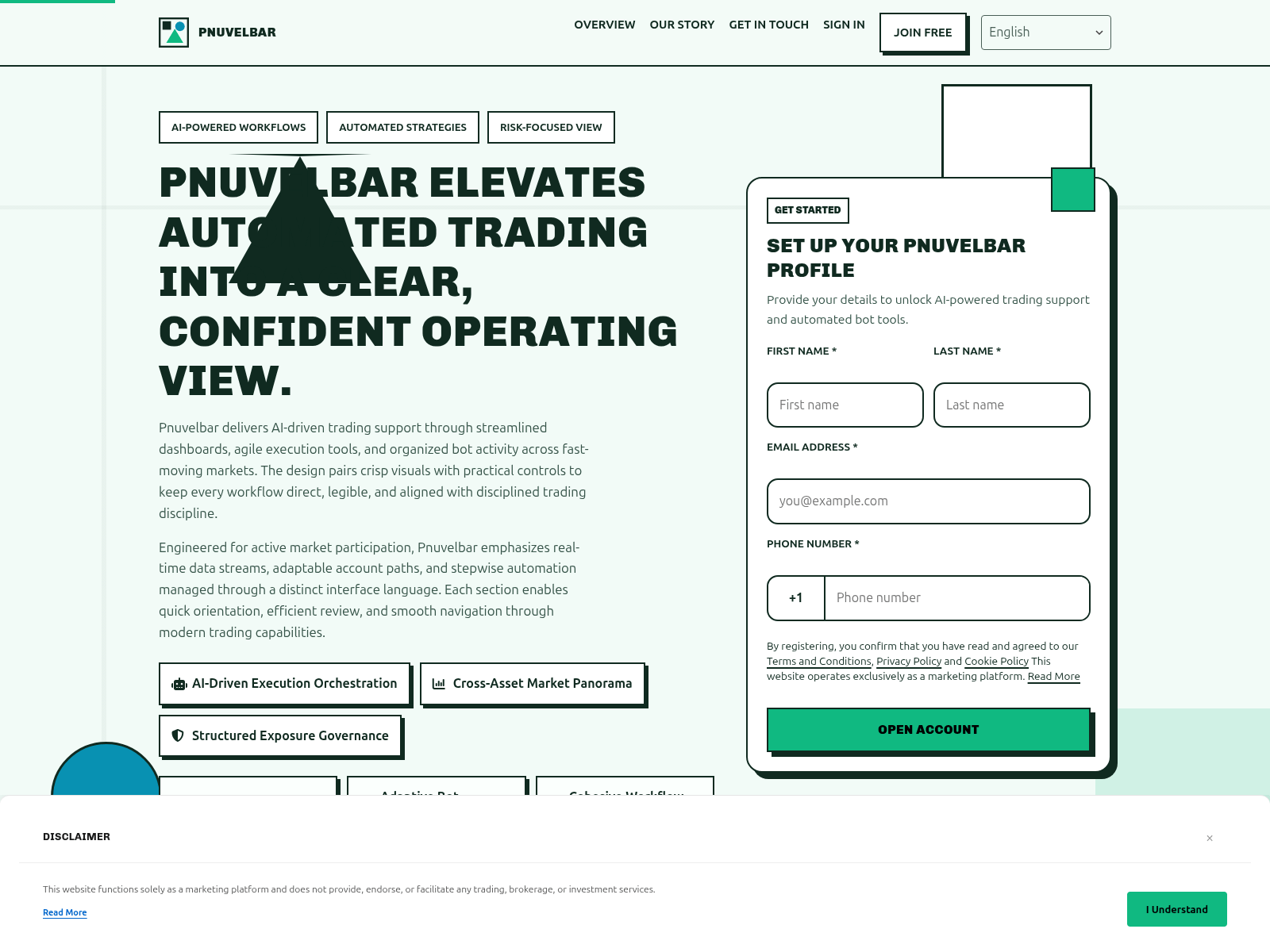 Screenshot of pnuvelbar.digital
