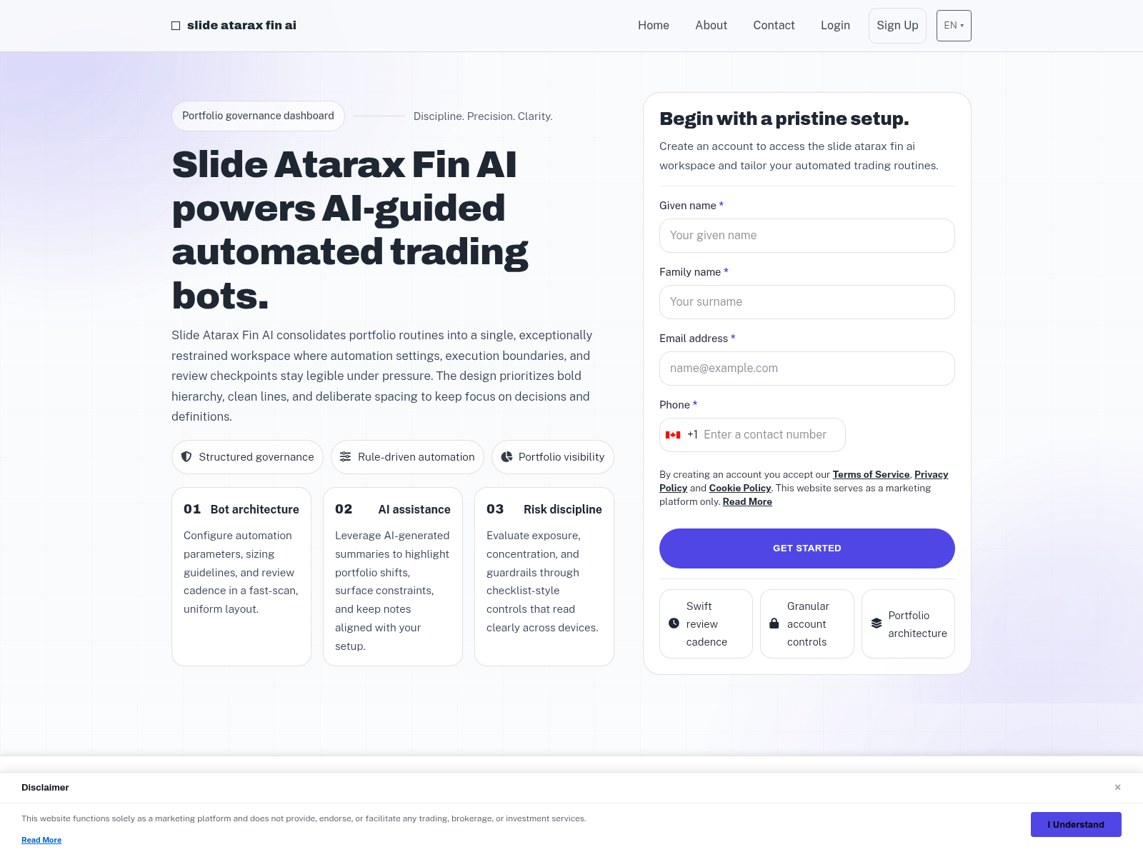 Screenshot of slideataraxfinai.pro