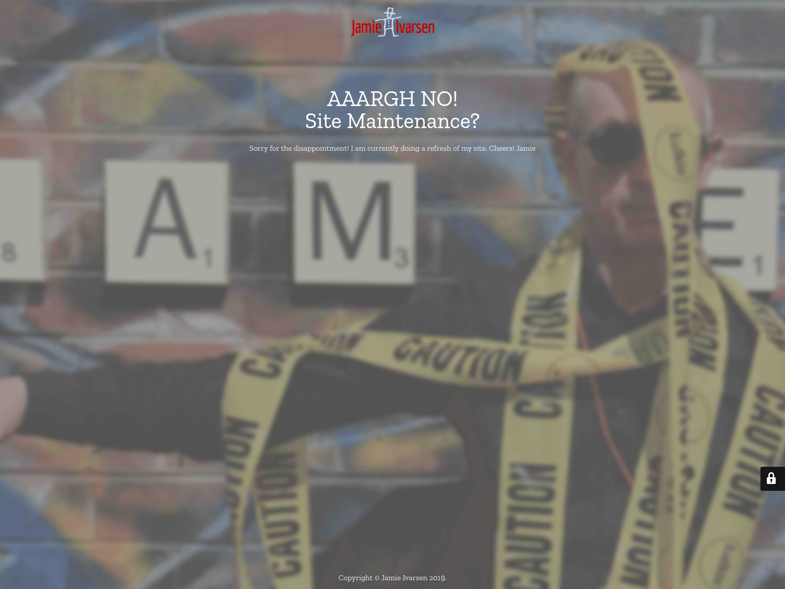 Знімок екрана jamie-i.com