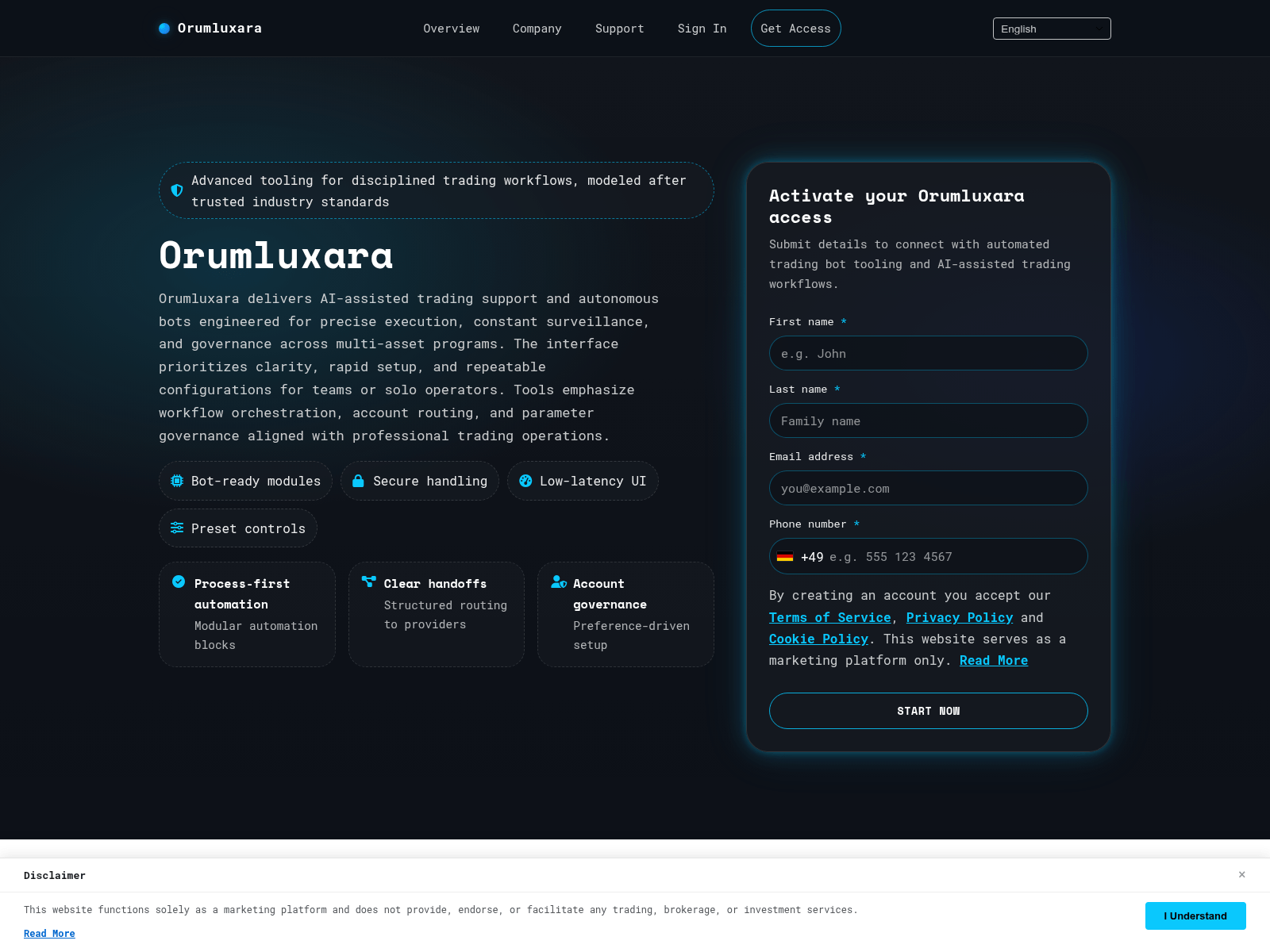 Screenshot of orumluxara.club