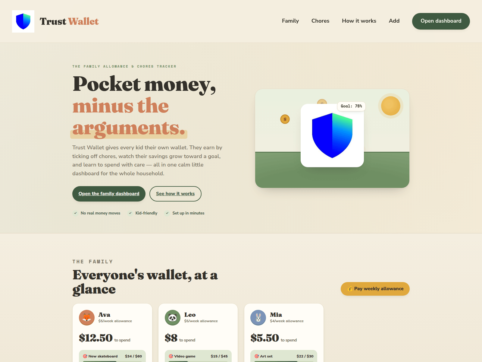 Screenshot of trustwallet.fit