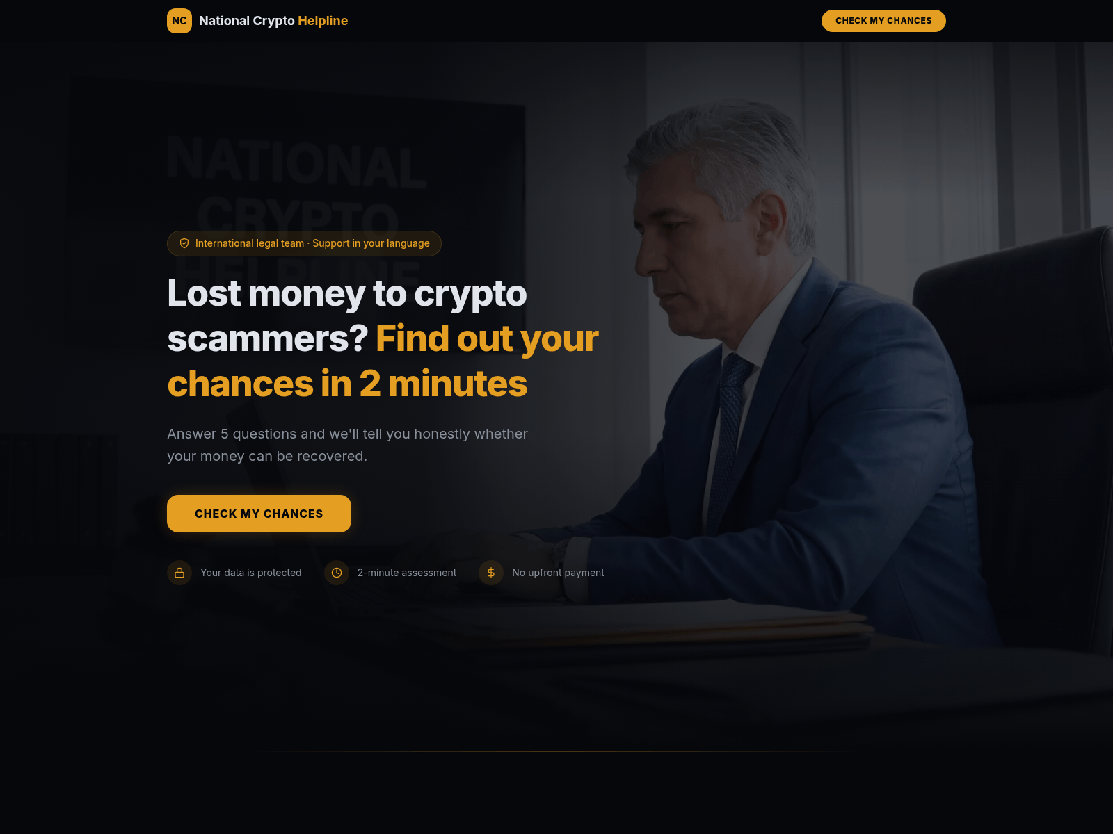 Screenshot of kestrellawgroup.com