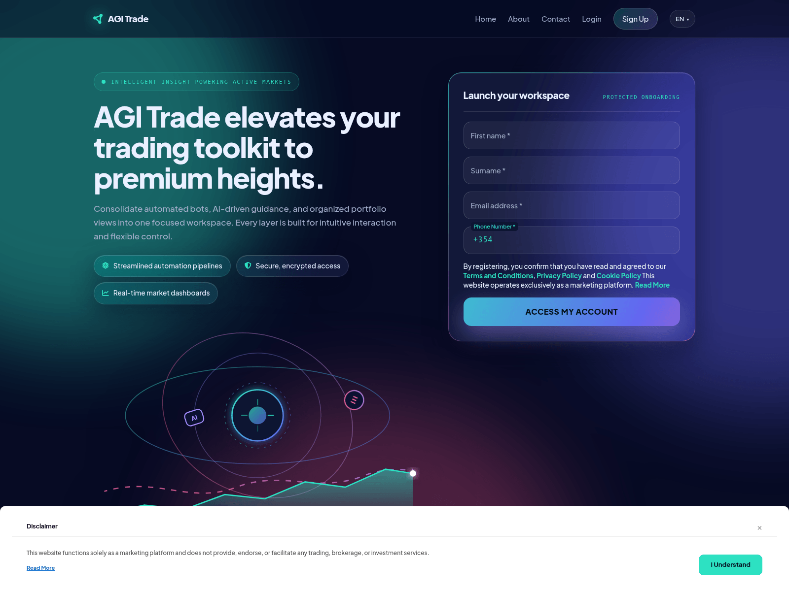 Screenshot of agitrade.shop