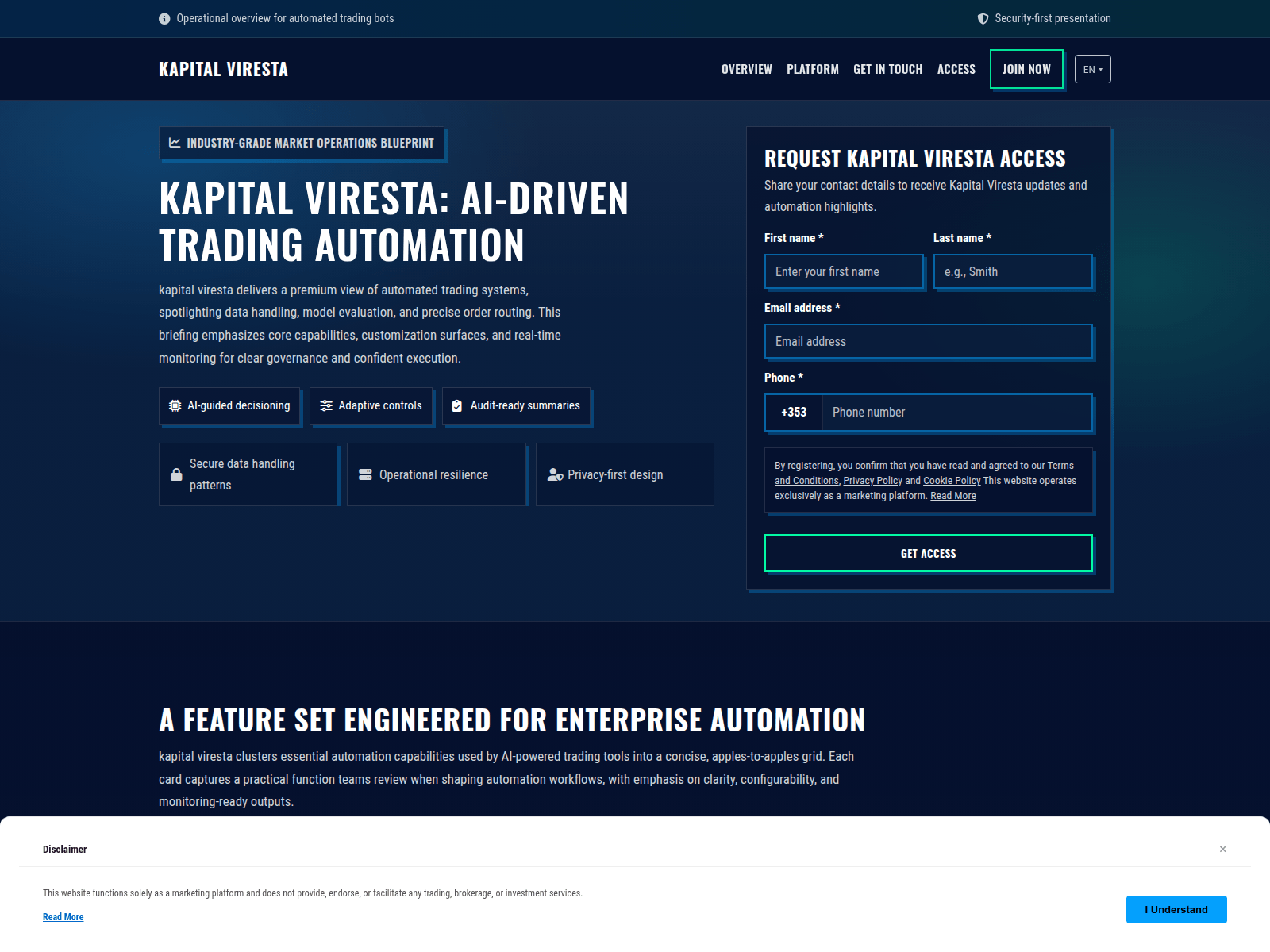 Screenshot of kapitalviresta.pro