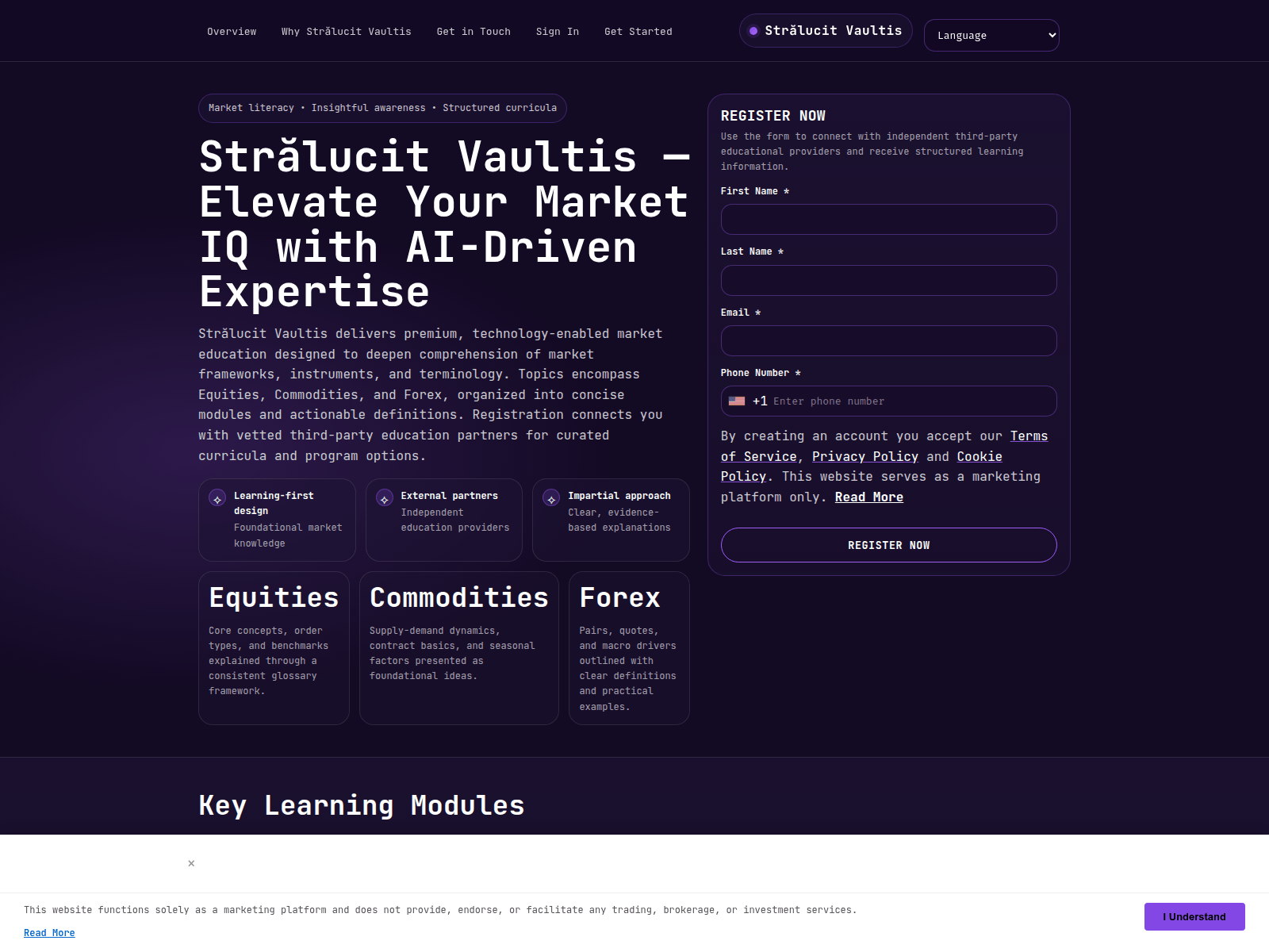 Screenshot of stralucit-vaultis-system.com