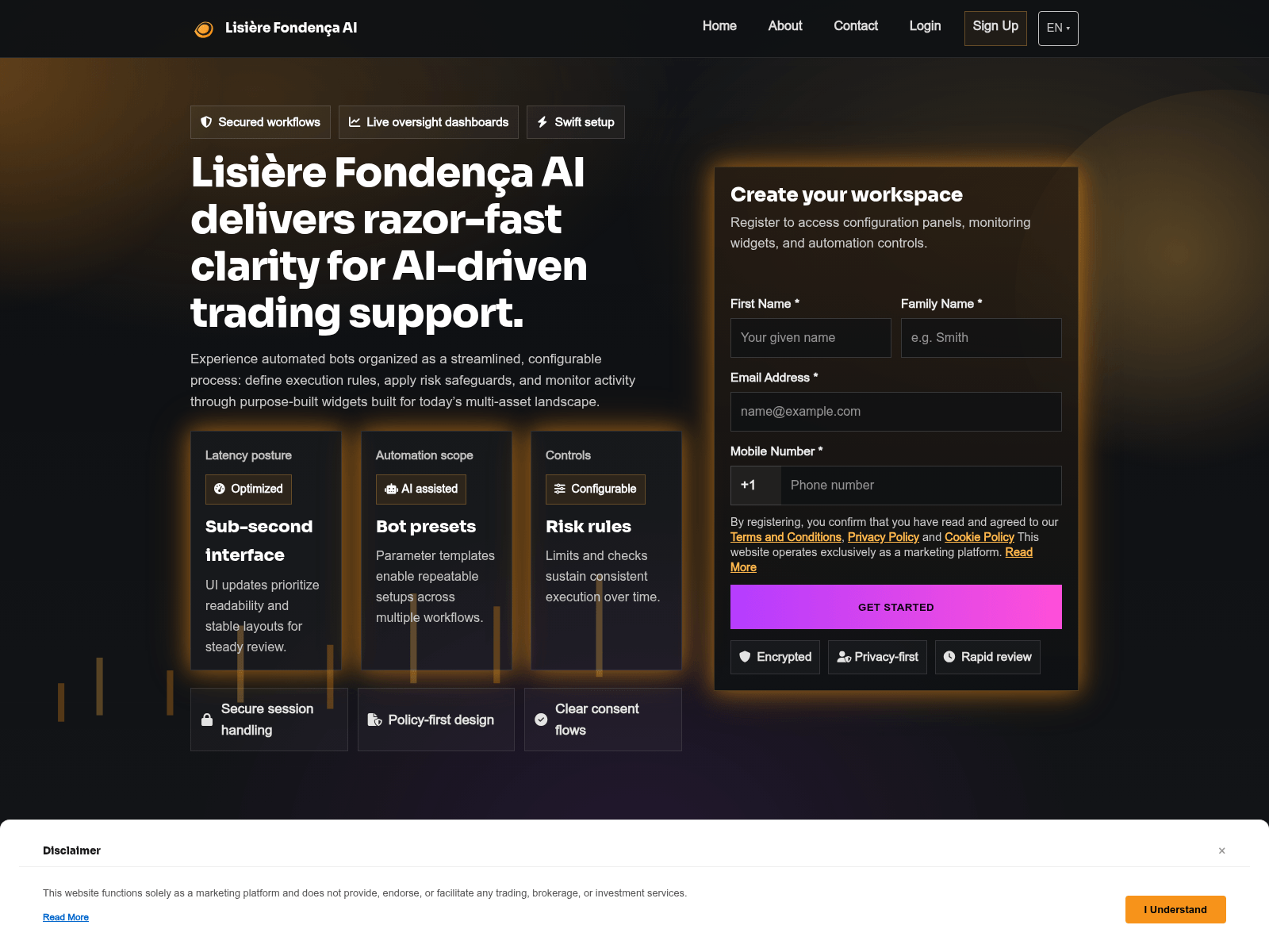 Screenshot of lisierefondencaai.digital