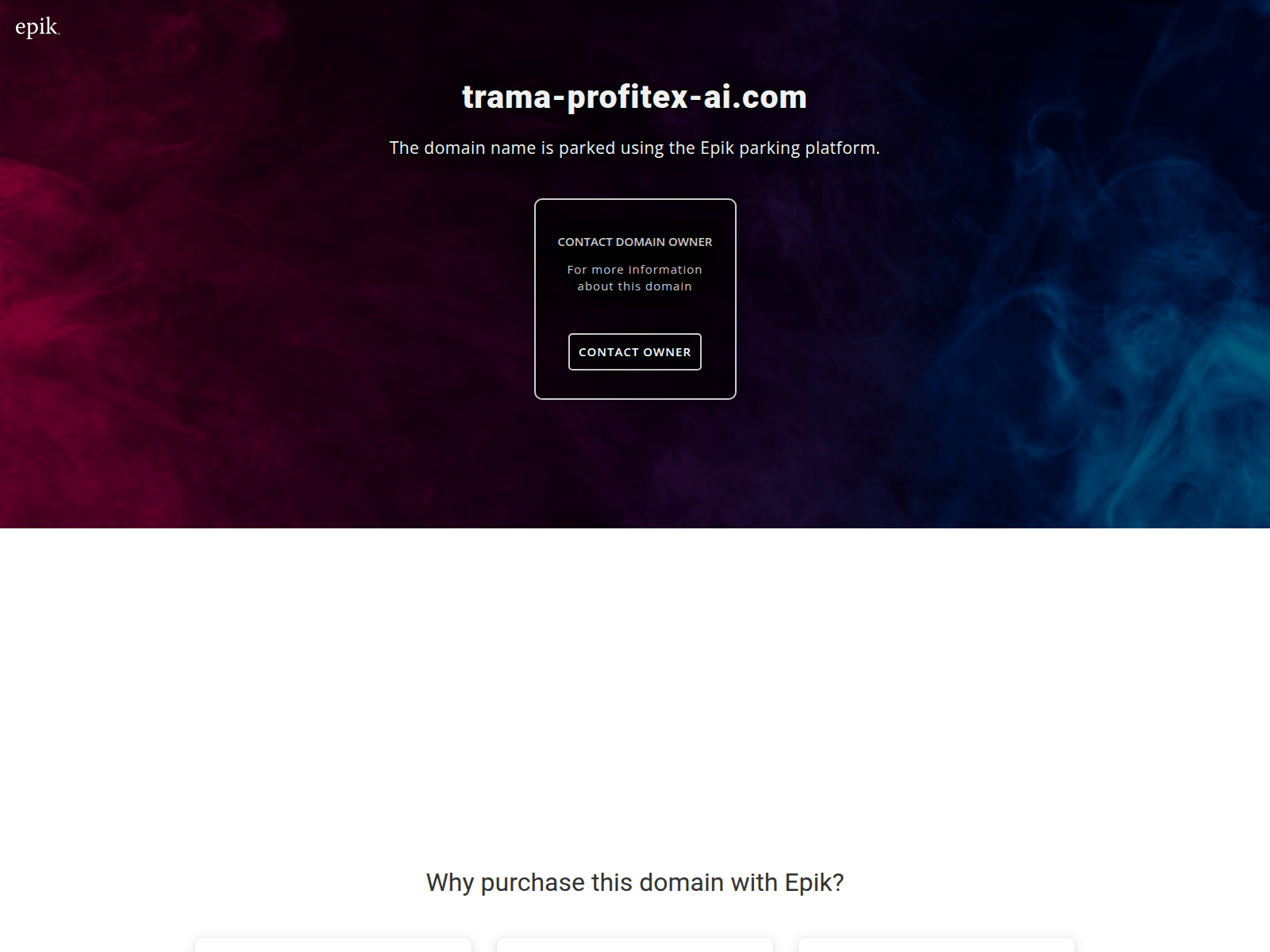 Screenshot of trama-profitex-ai.com